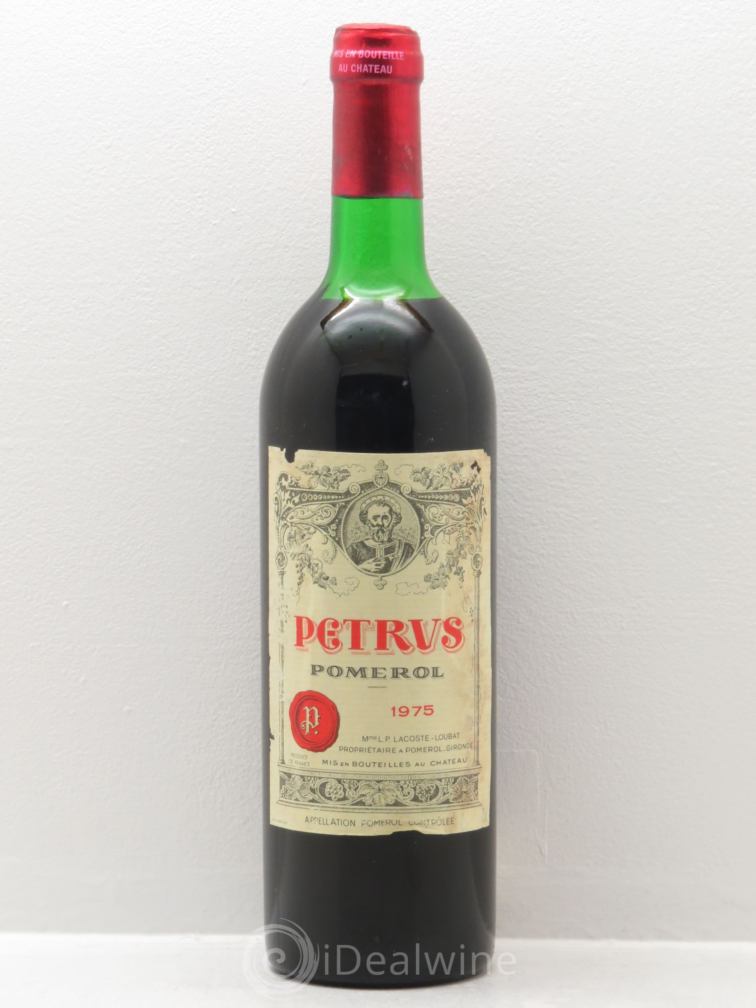 Petrus 1975 - Lot de 1 bouteille - 0