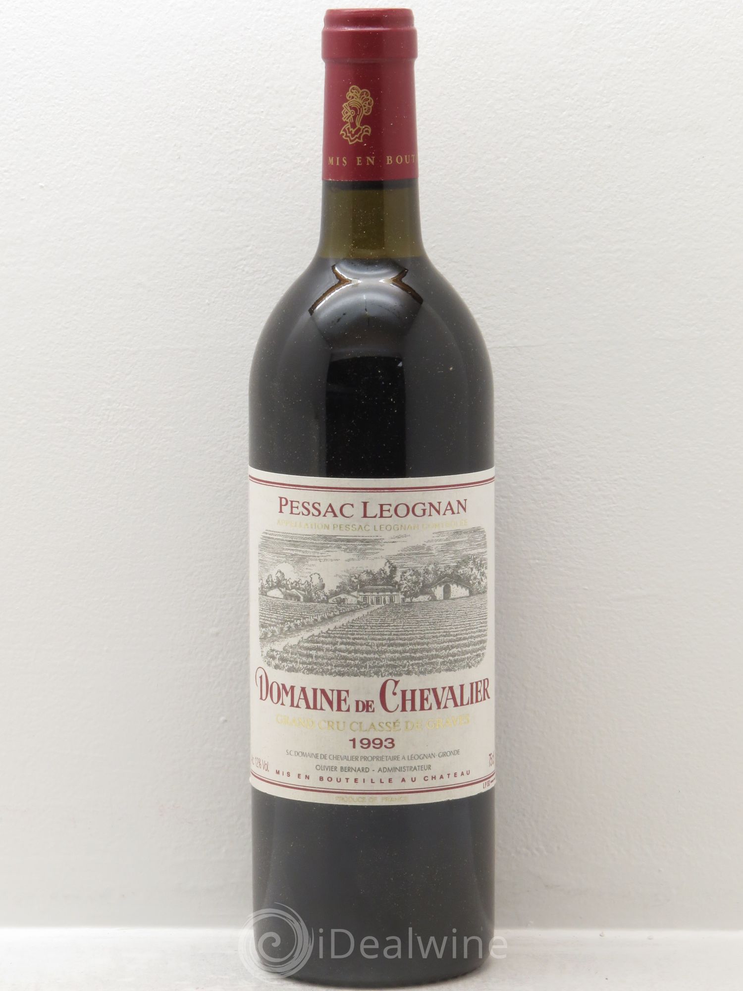 Domaine de Chevalier Cru Classé de Graves 1993 - Lot de 6 bouteilles - 0