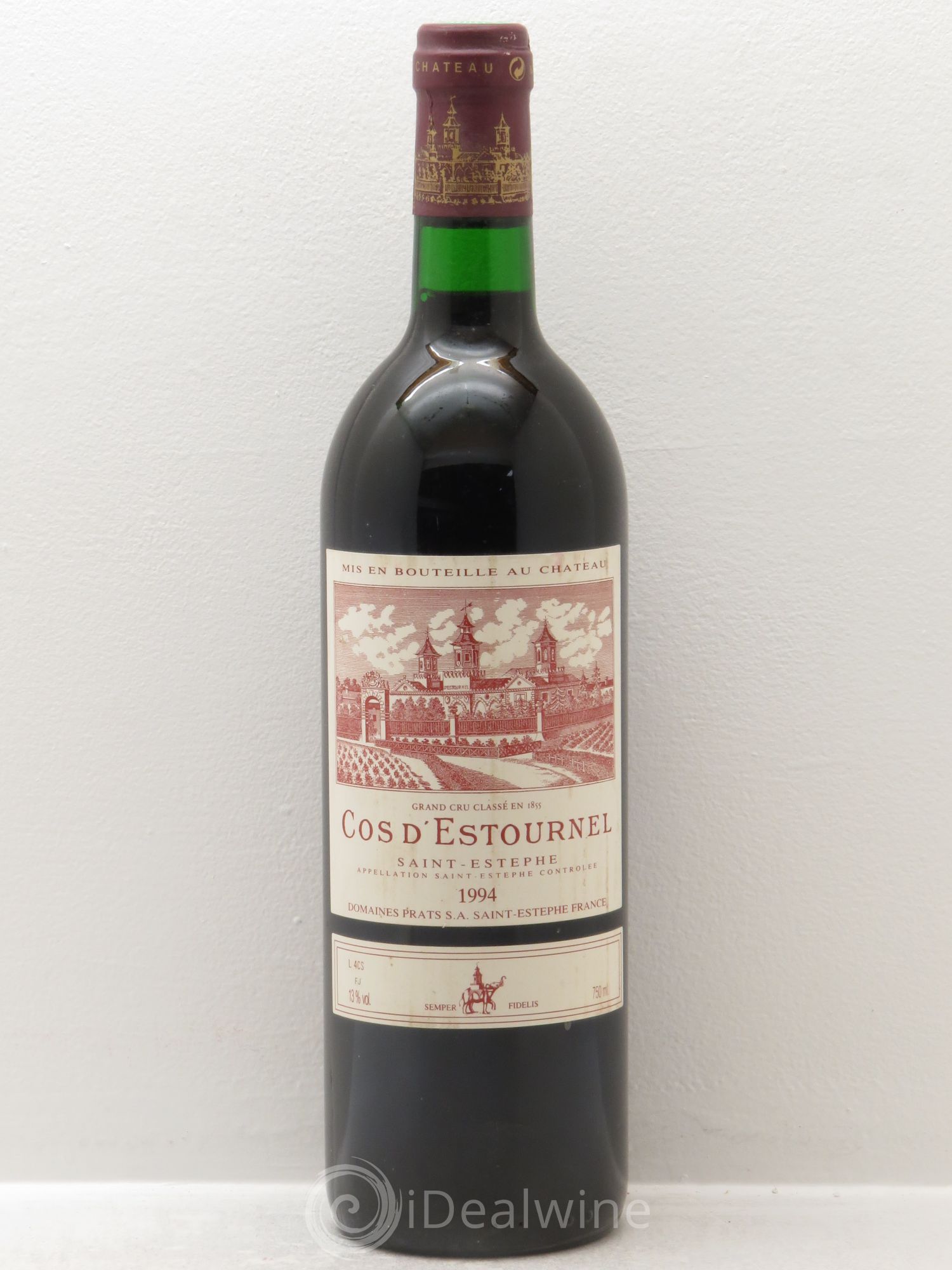 Cos d'Estournel 2ème Grand Cru Classé 1994 - Lot de 1 bouteille - 0
