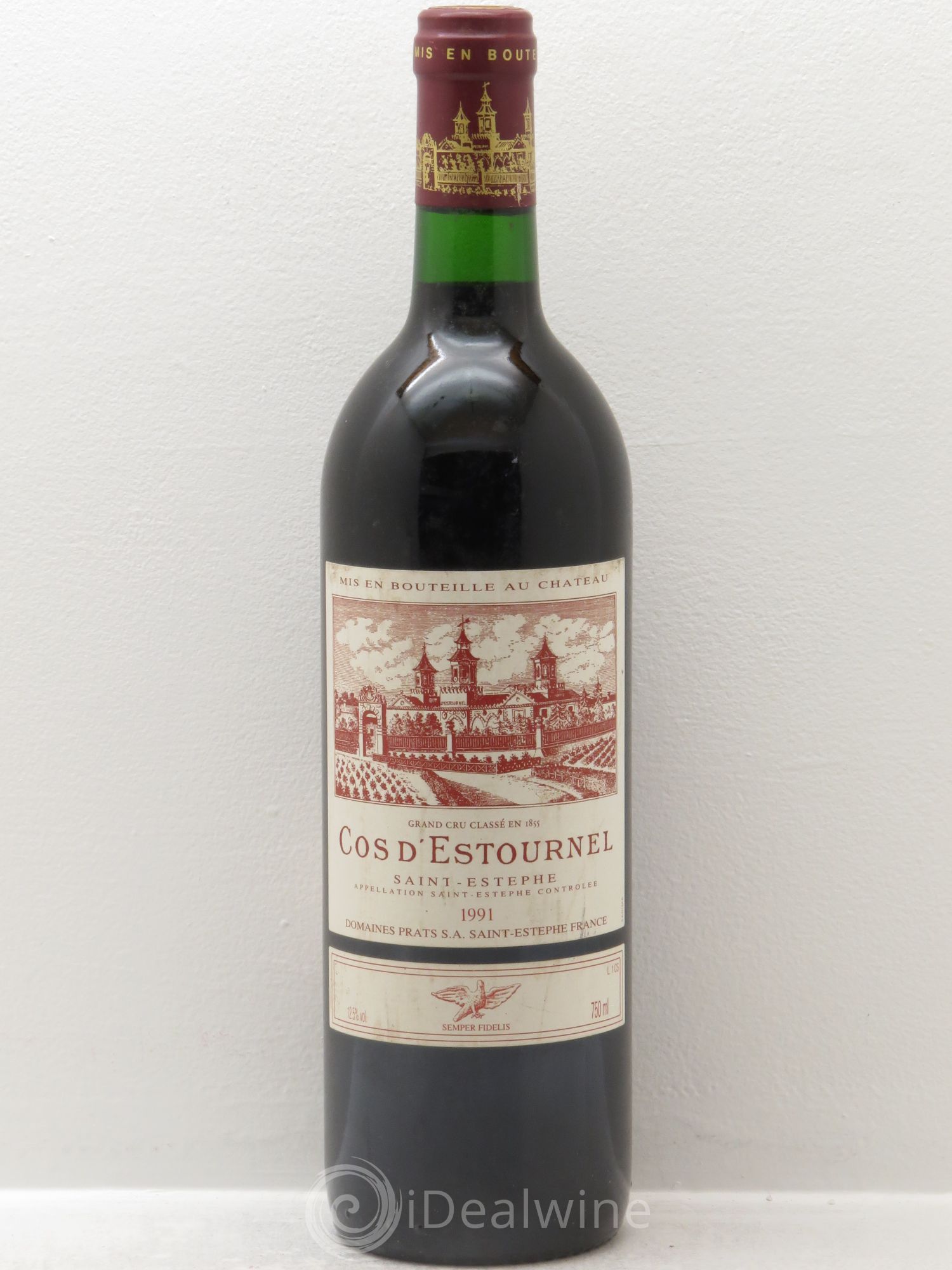 Cos d'Estournel 2ème Grand Cru Classé 1991 - Lot de 1 bouteille - 0