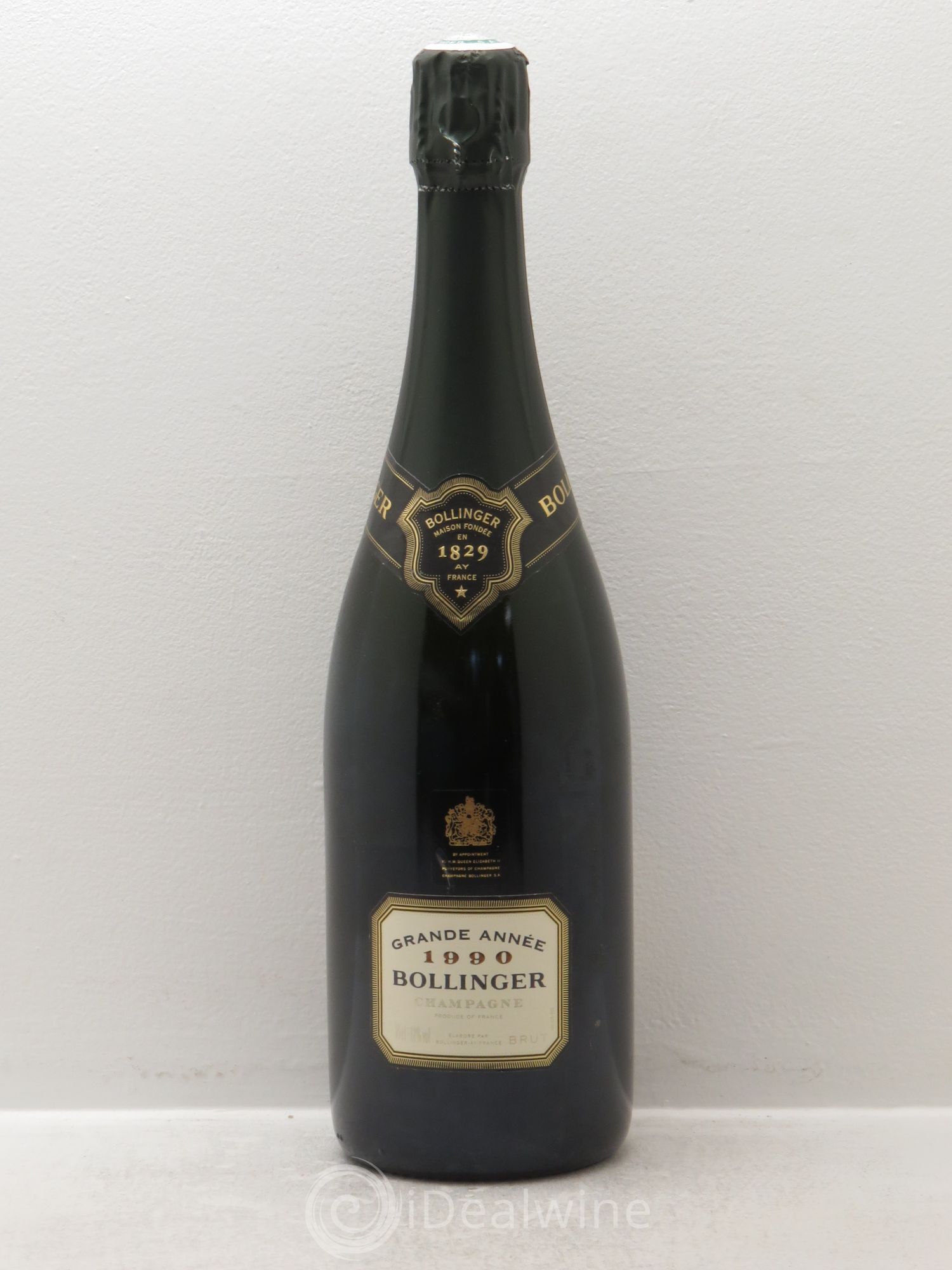 La Grande Année Brut Bollinger 1990 - Lot de 1 bouteille - 0