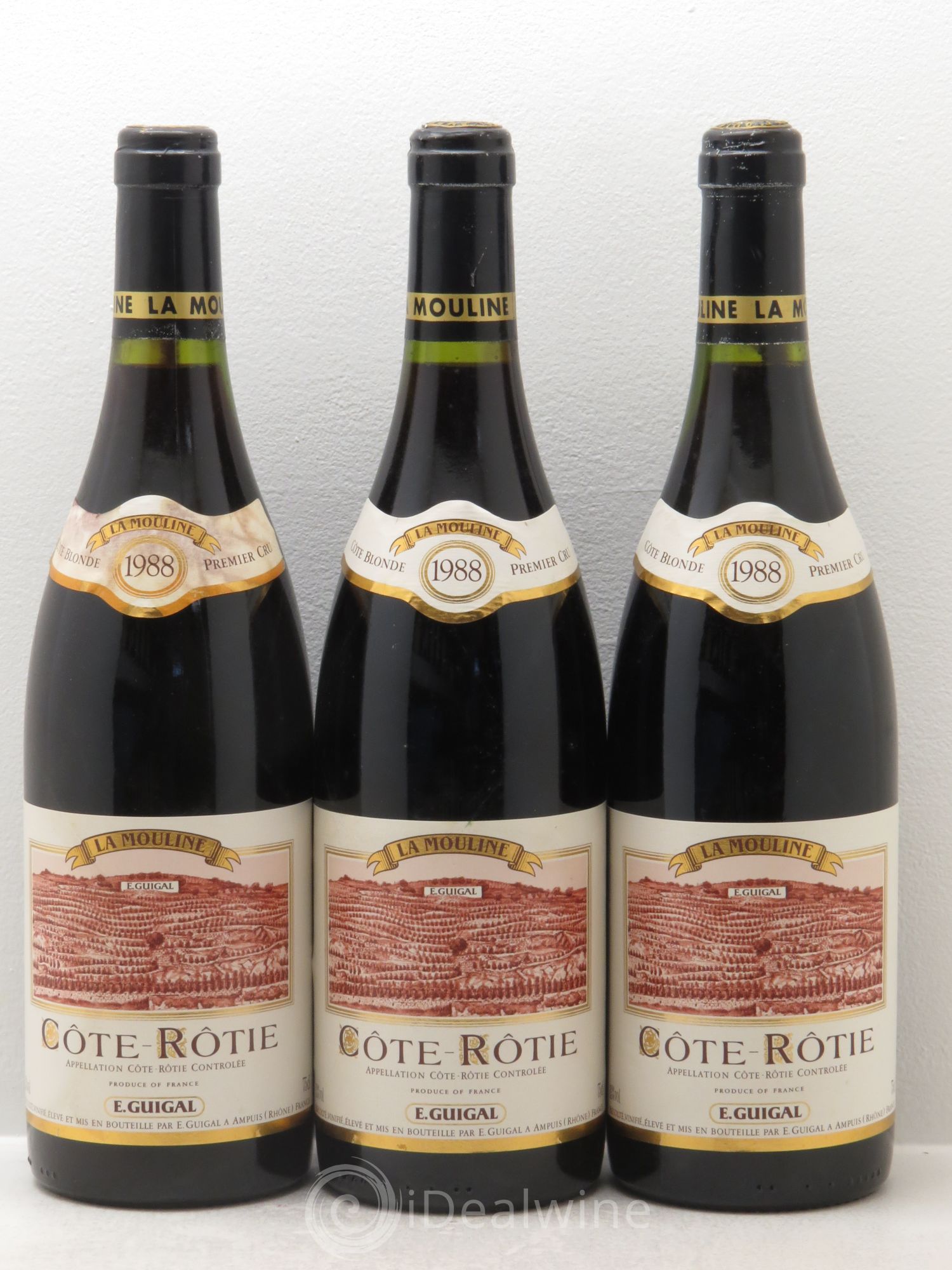 Côte-Rôtie La Mouline Guigal 1988 - Lot de 6 bouteilles - 2