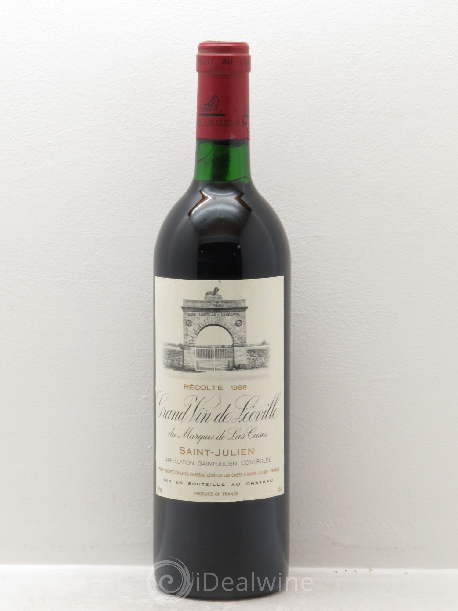 Château Léoville Las Cases 2ème Grand Cru Classé 1988 - Lot de 1 bouteille - 0