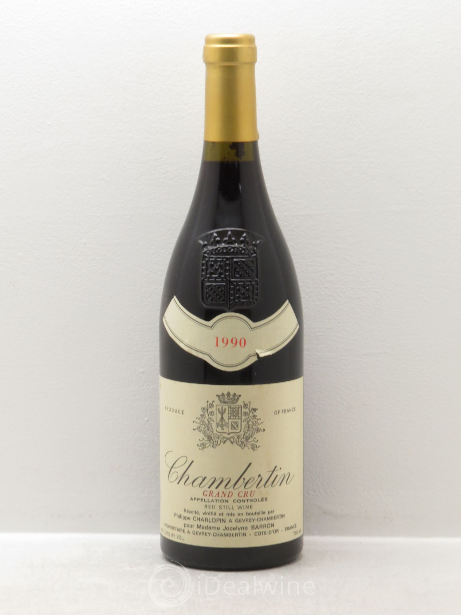Chambertin Grand Cru 1990 - Lot de 6 bouteilles - 0