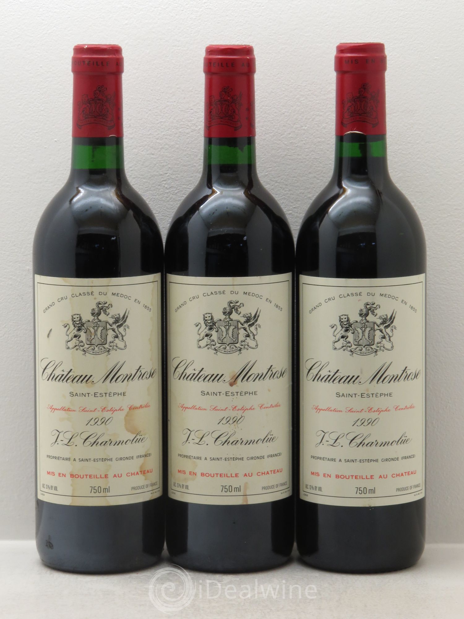 Château Montrose 2ème Grand Cru Classé 1990 - Lot de 6 bouteilles - 2