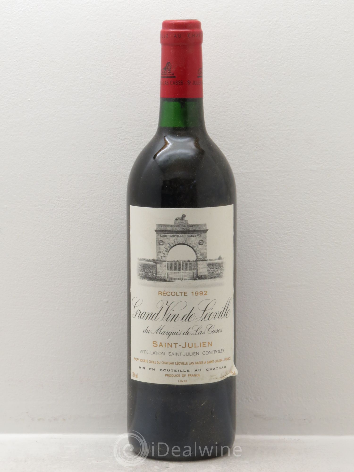 Château Léoville Las Cases 2ème Grand Cru Classé 1992 - Lot de 12 bouteilles - 0