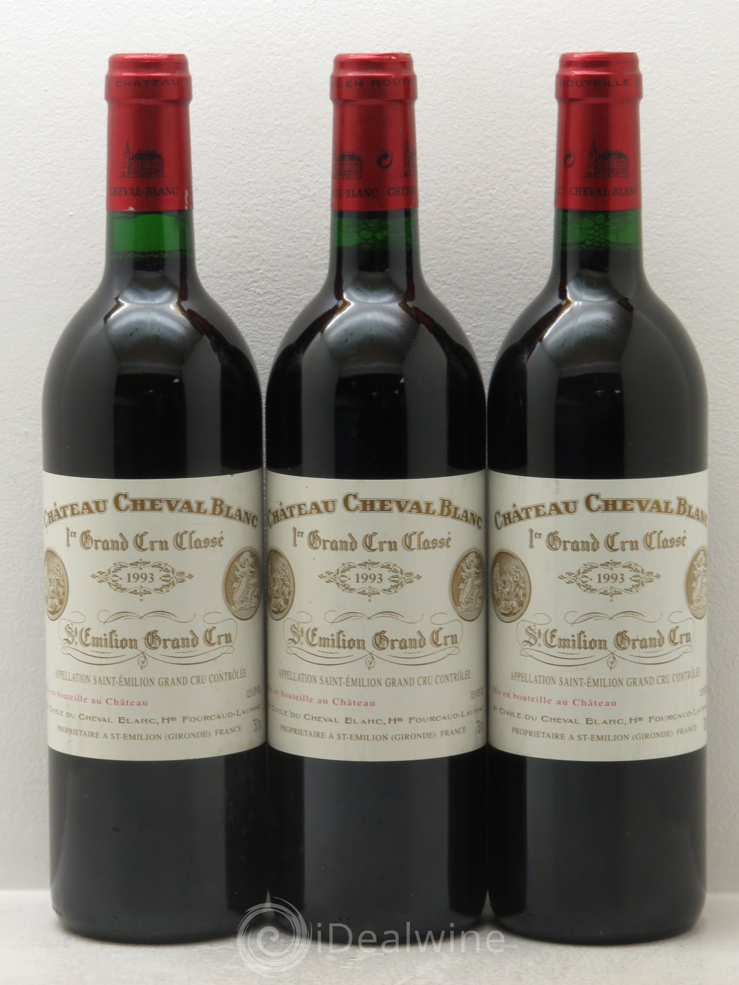 Château Cheval Blanc 1er Grand Cru Classé A 1993 - Lot de 6 bouteilles - 2