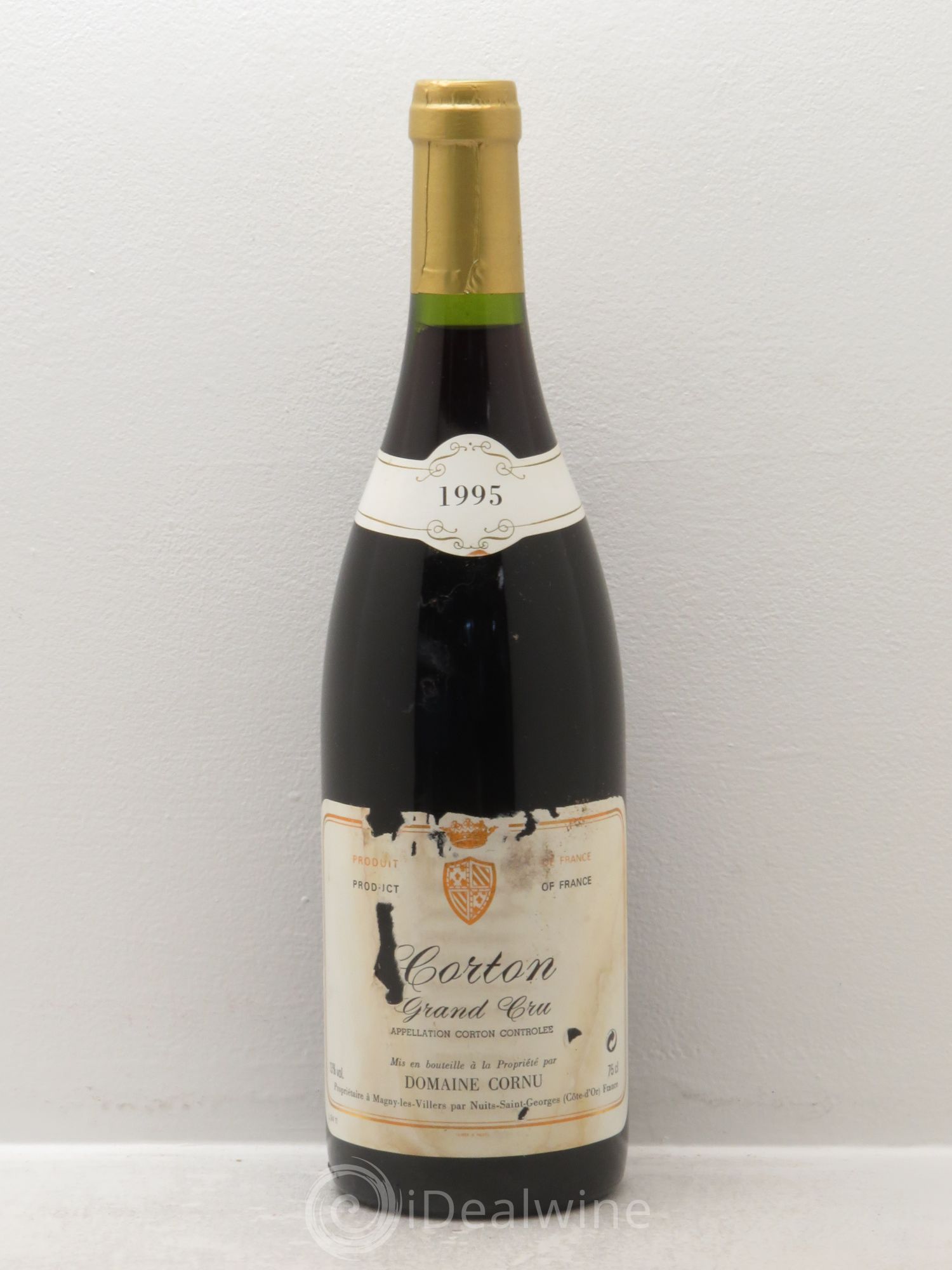 Corton Grand Cru 1995 - Lot de 1 bouteille - 0