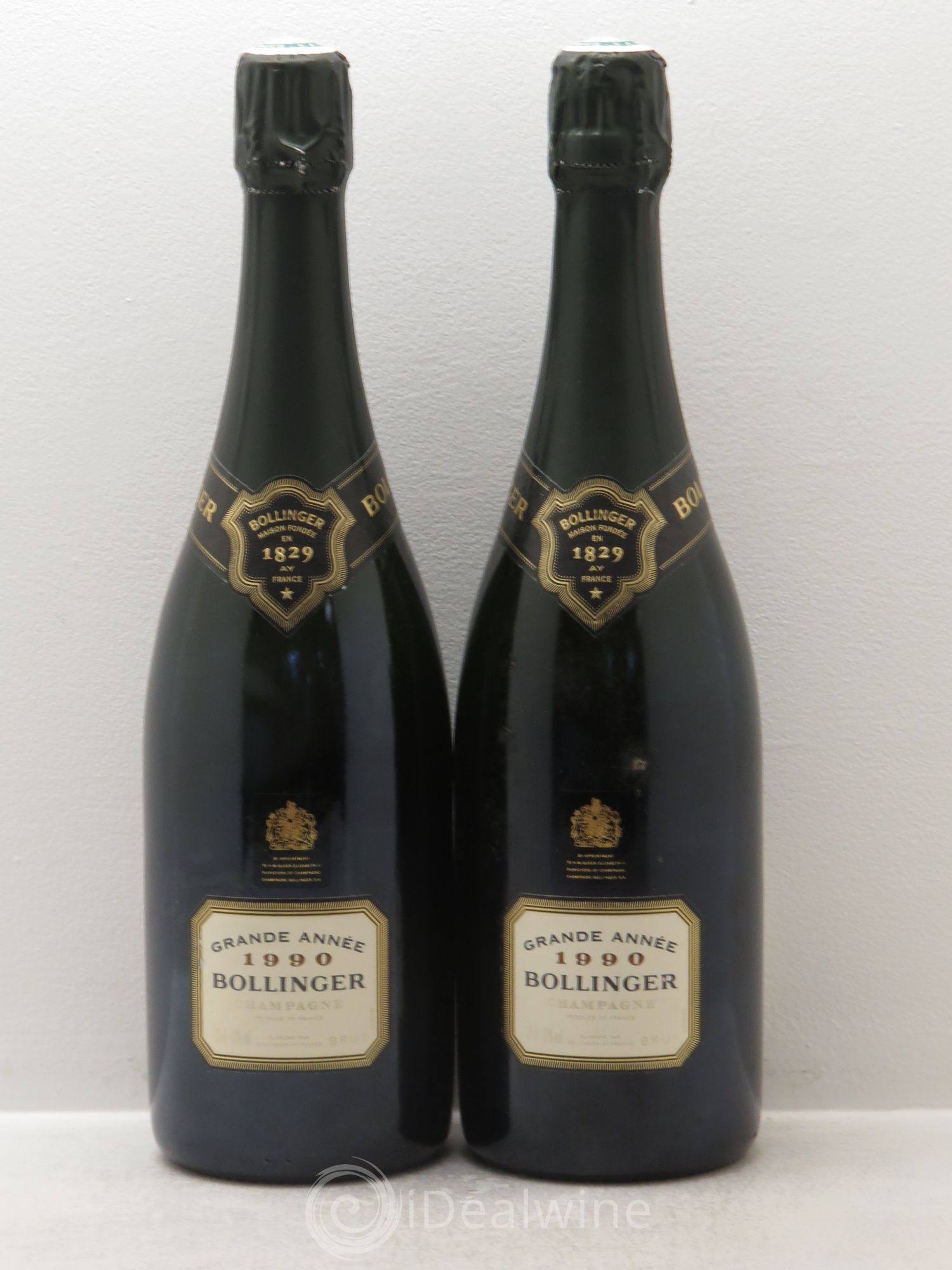 La Grande Année Brut Bollinger 1990 - Lot de 2 bouteilles - 0