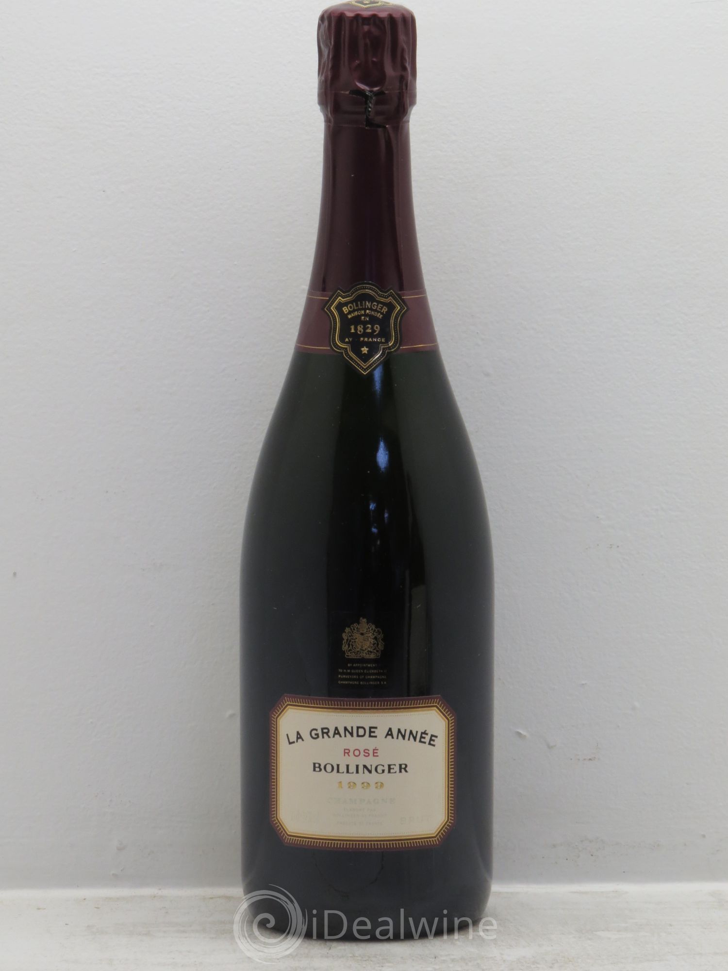 Grande Année Brut Bollinger 1999 - Lot de 1 bouteille - 0