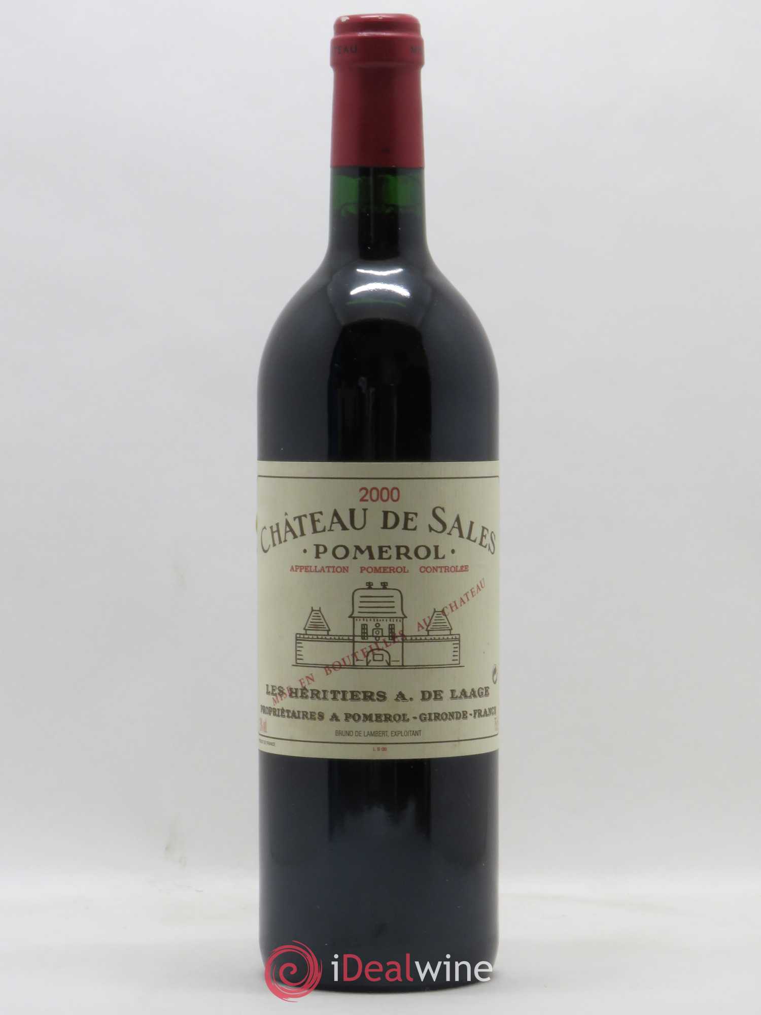 Château de Sales 2000 - Lot de 1 bouteille - 0