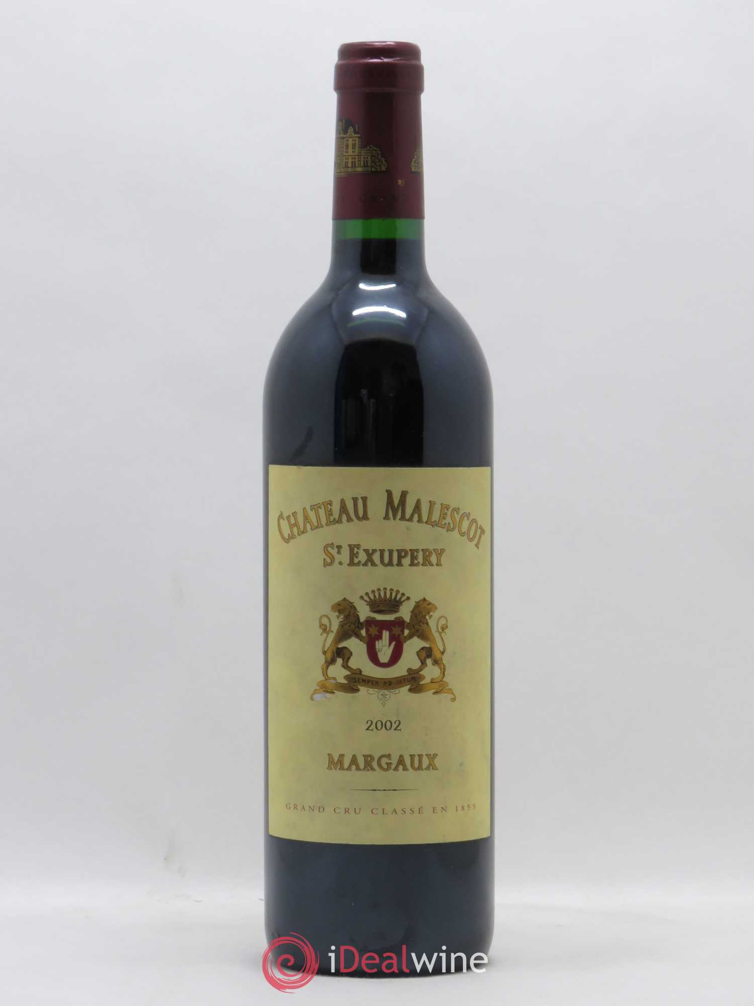 Château Malescot Saint-Exupéry 3ème Grand Cru Classé 2002 - Lot de 1 bouteille - 0
