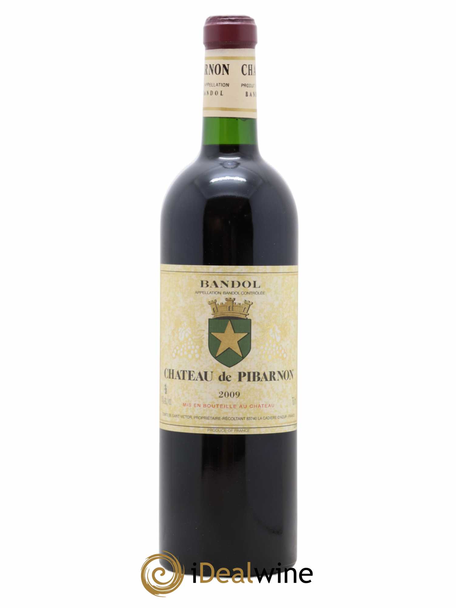 Bandol Château de Pibarnon Comte de Saint-Victor 2009 - Lot de 1 bouteille - 0