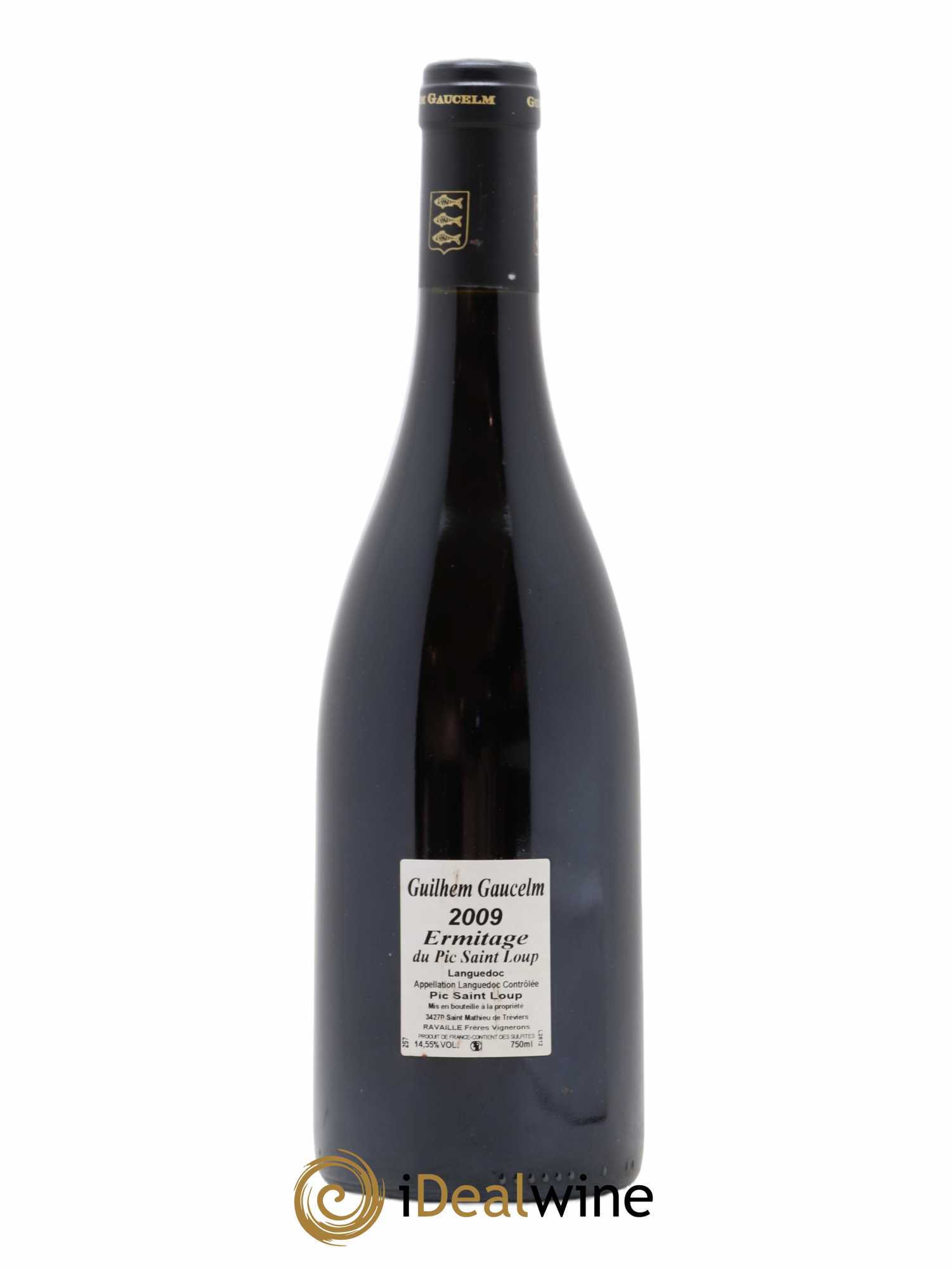 Pic Saint-Loup Héritage du Pic Saint-Loup (anciennement Ermitage) Guilhem Gaucelm 2009 - Lot de 1 bouteille - 1
