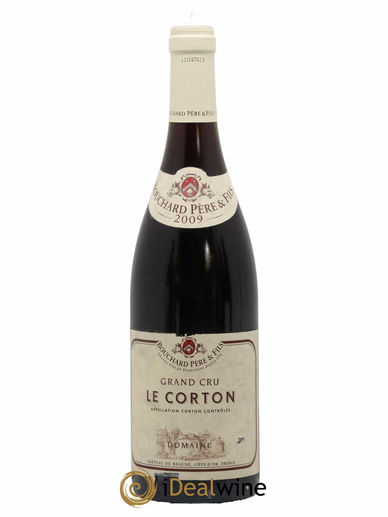 Corton Grand Cru Le Corton Bouchard Père & Fils 2009 - Lot de 1 bouteille - 0
