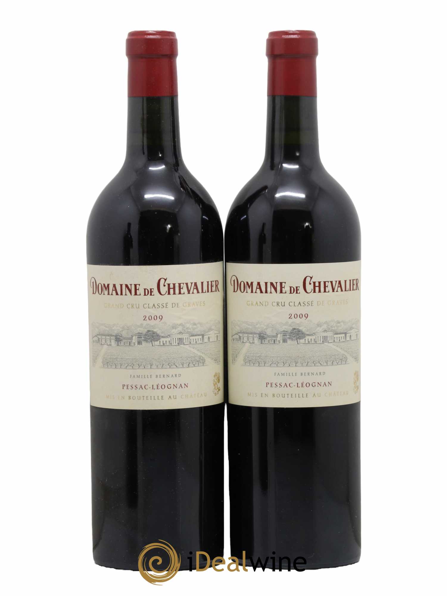 Domaine de Chevalier Cru Classé de Graves 2009 - Lot de 2 bouteilles - 0