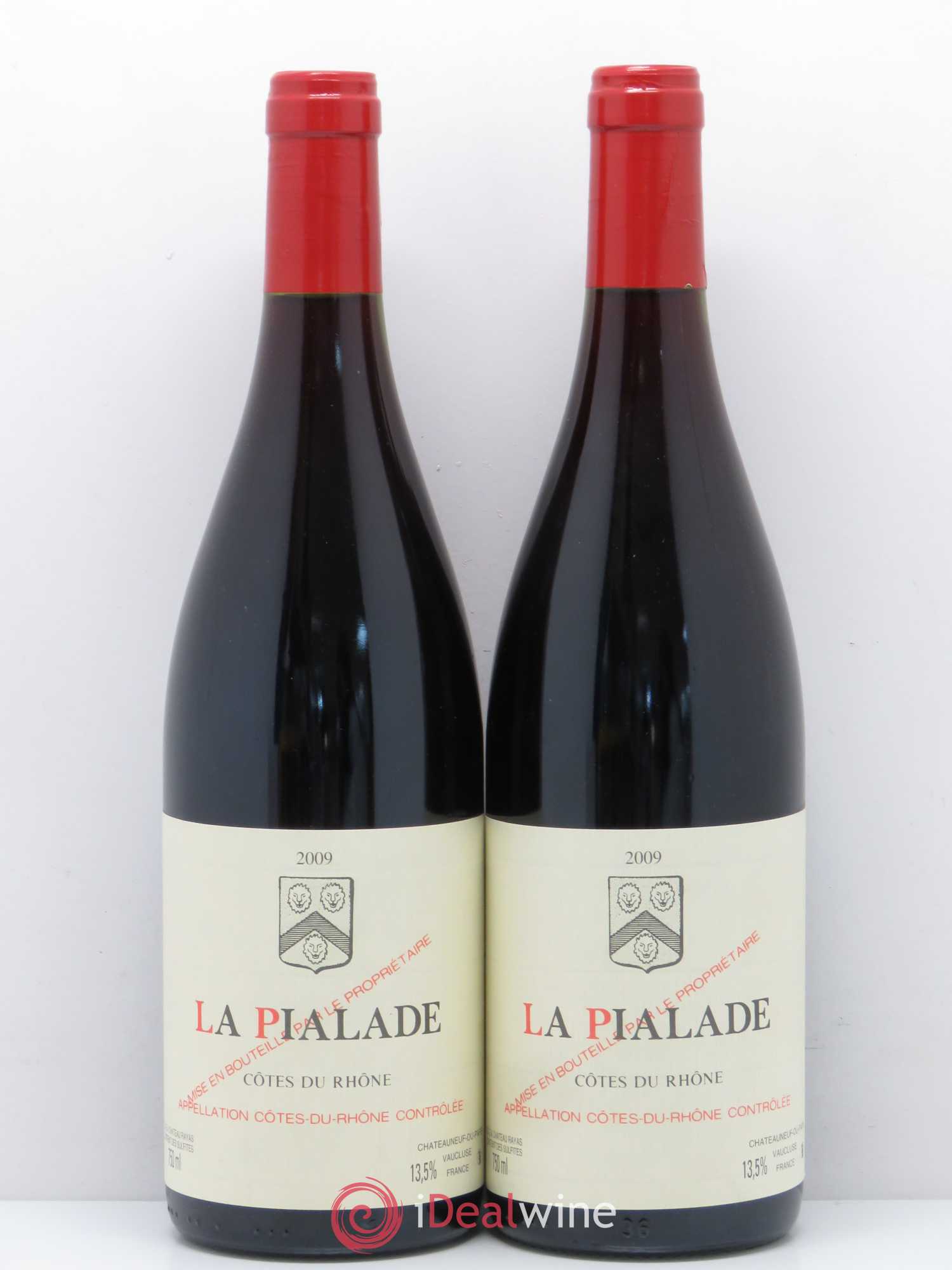 Côtes-du-Rhône La Pialade Emmanuel Reynaud 2009 - Lot de 2 bouteilles - 0