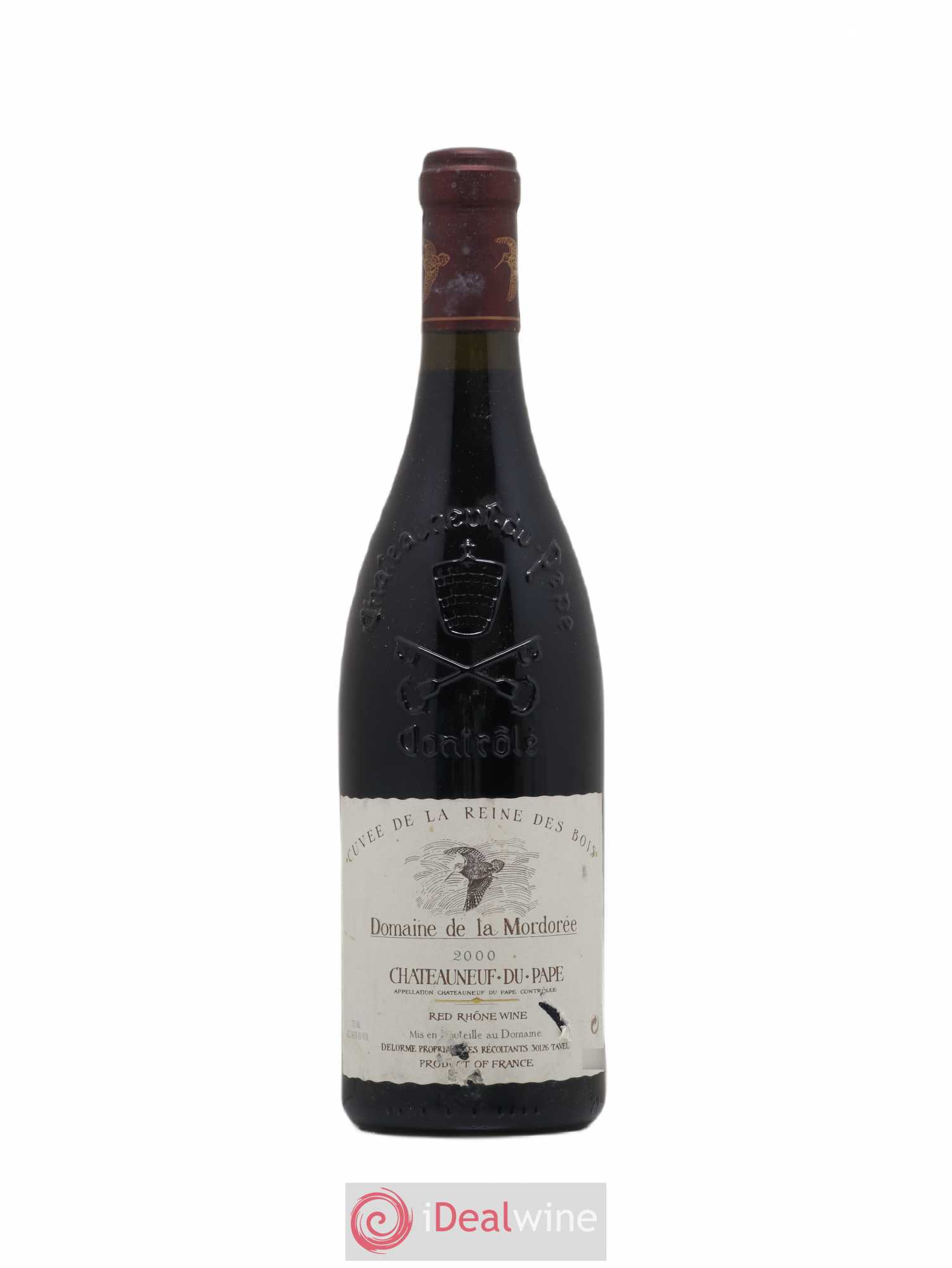 Châteauneuf-du-Pape Cuvée de la Reine des Bois La Mordorée (Domaine de) 2000 - Lot de 1 bouteille - 0