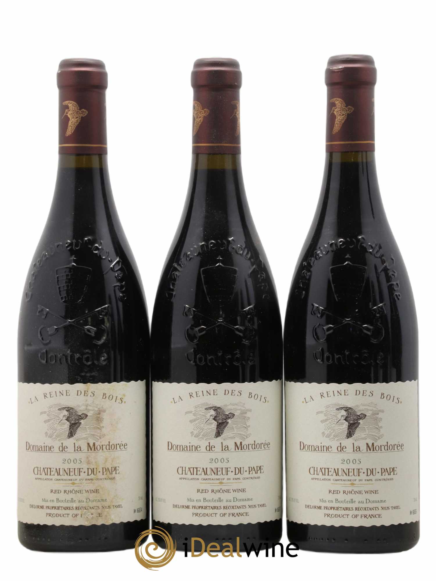 Châteauneuf-du-Pape Domaine de La Mordorée (Domaine de) 2005 - Lot de 6 bouteilles - 1