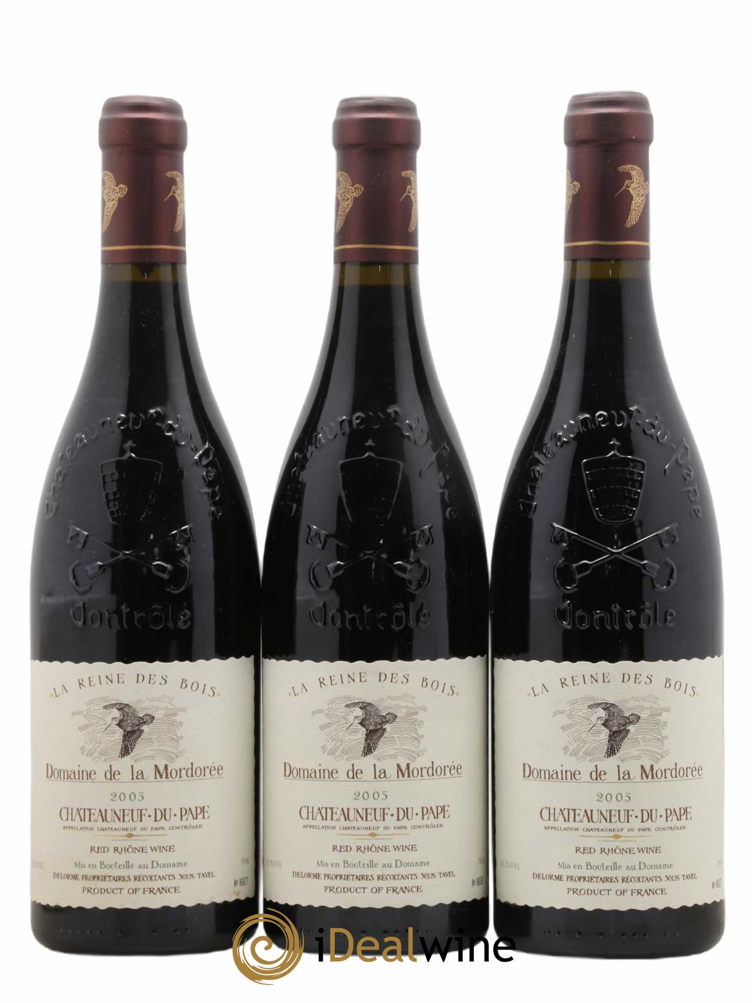 Châteauneuf-du-Pape Domaine de La Mordorée (Domaine de) 2005 - Lot de 6 bouteilles - 2