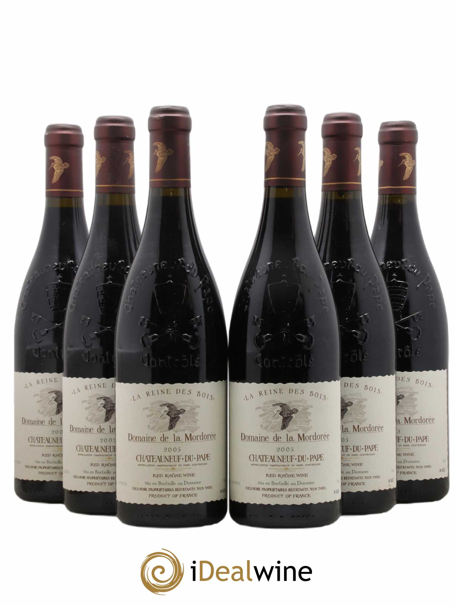 Châteauneuf-du-Pape Domaine de La Mordorée (Domaine de) 2005 - Lot de 6 bouteilles - 0