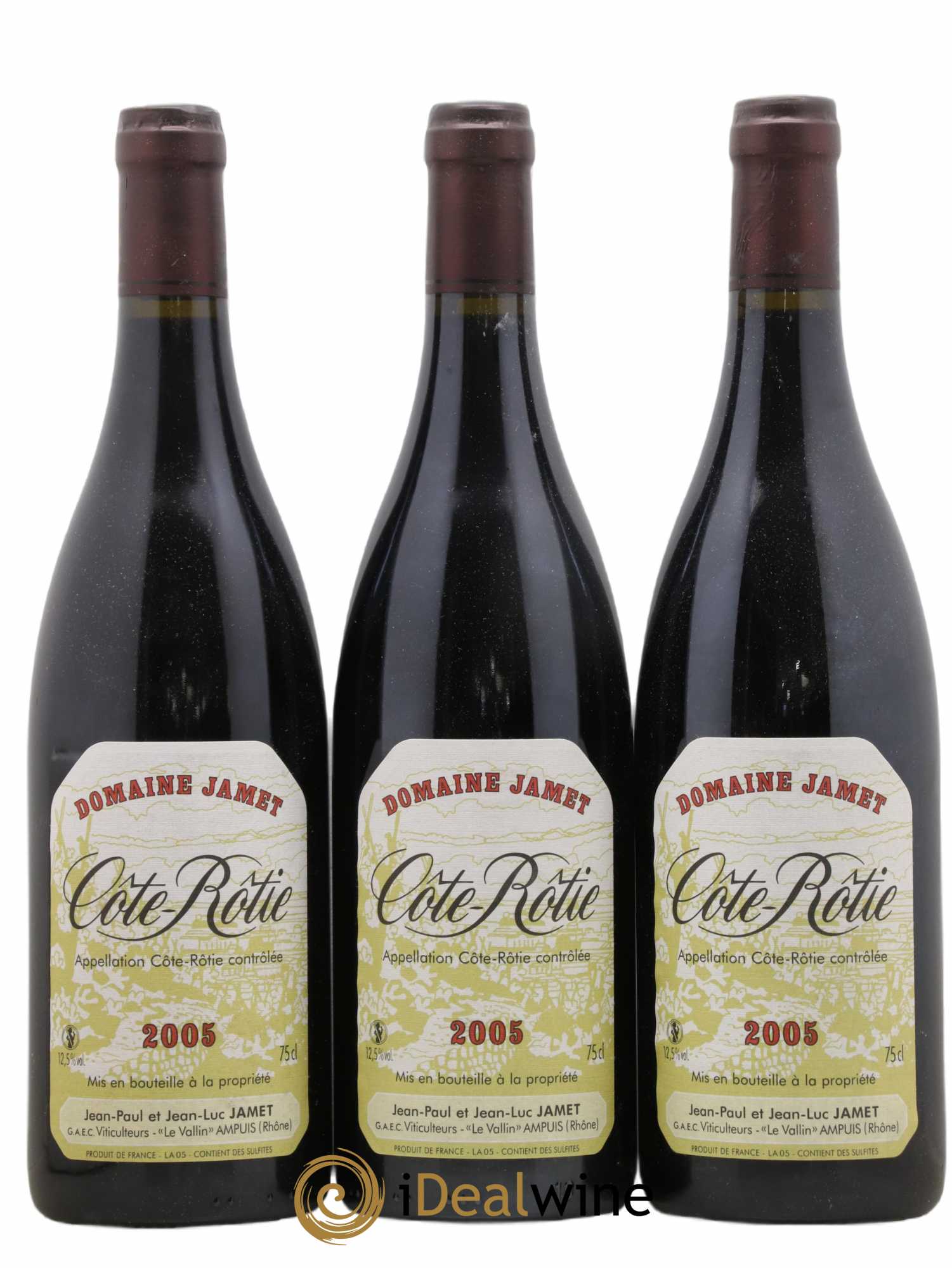 Côte-Rôtie Jamet (Domaine) 2005 - Lot de 3 bouteilles - 0