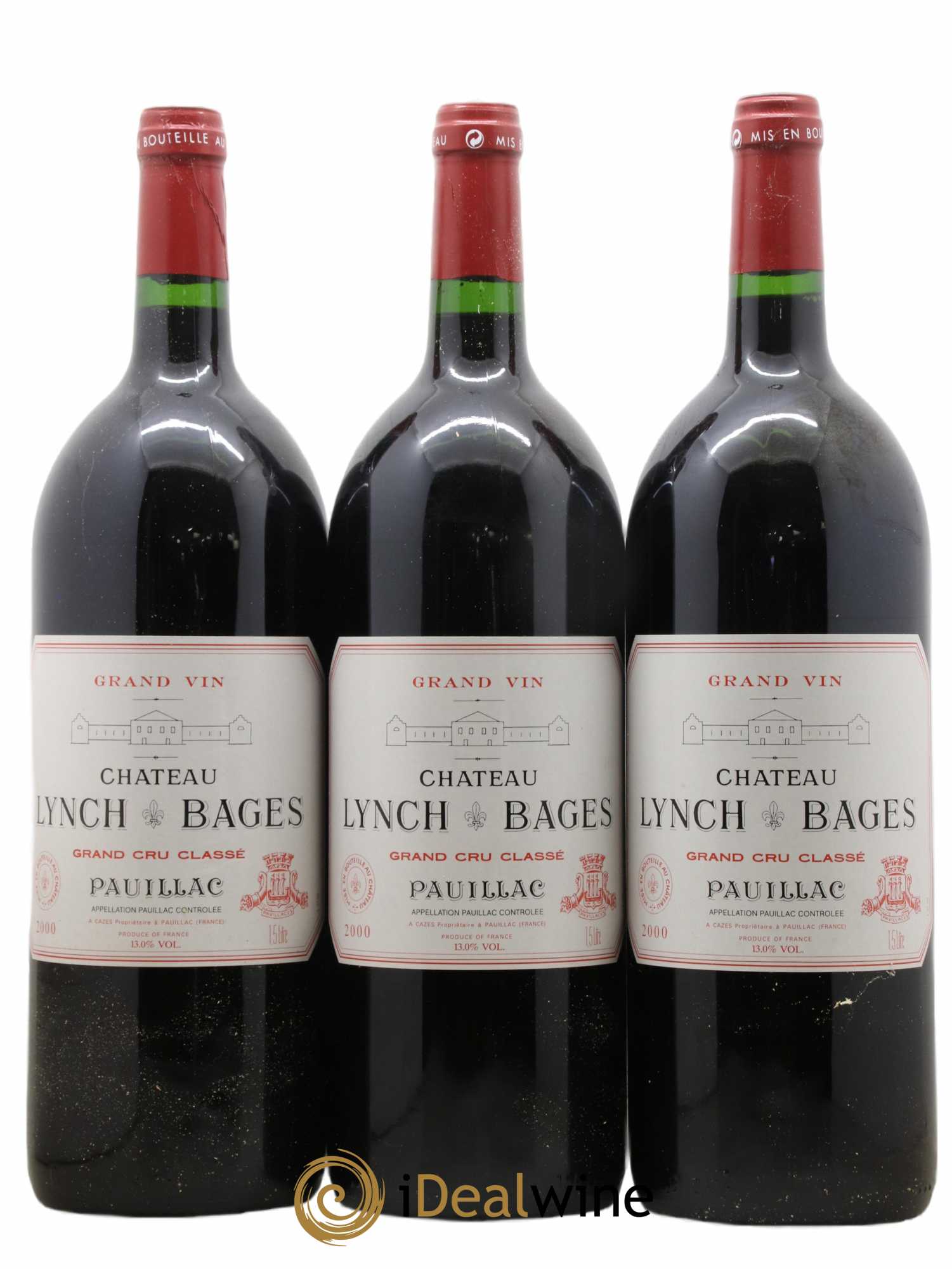Château Lynch Bages 5ème Grand Cru Classé 2000 - Lot de 6 magnums - 2