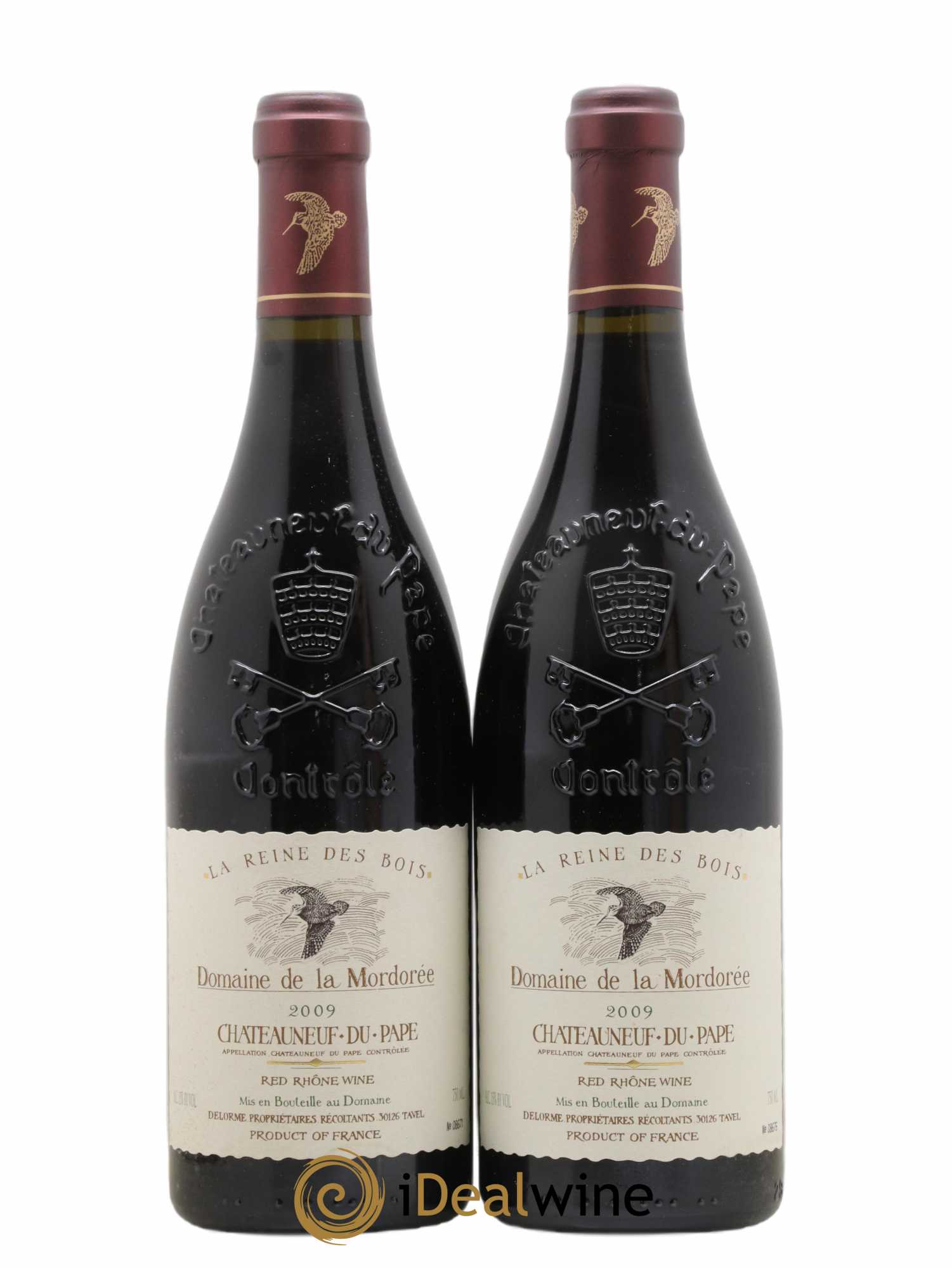 Châteauneuf-du-Pape Domaine de La Mordorée (Domaine de) 2009 - Lot de 2 bouteilles - 0