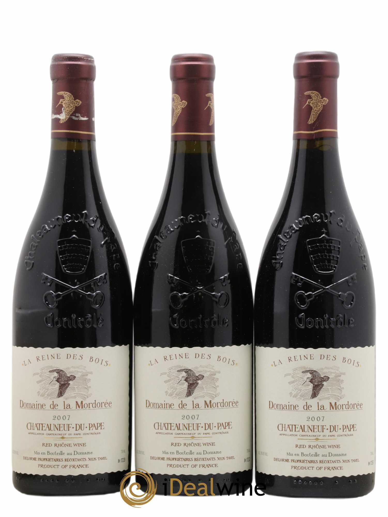 Châteauneuf-du-Pape Domaine de La Mordorée (Domaine de) 2007 - Lot de 6 bouteilles - 2