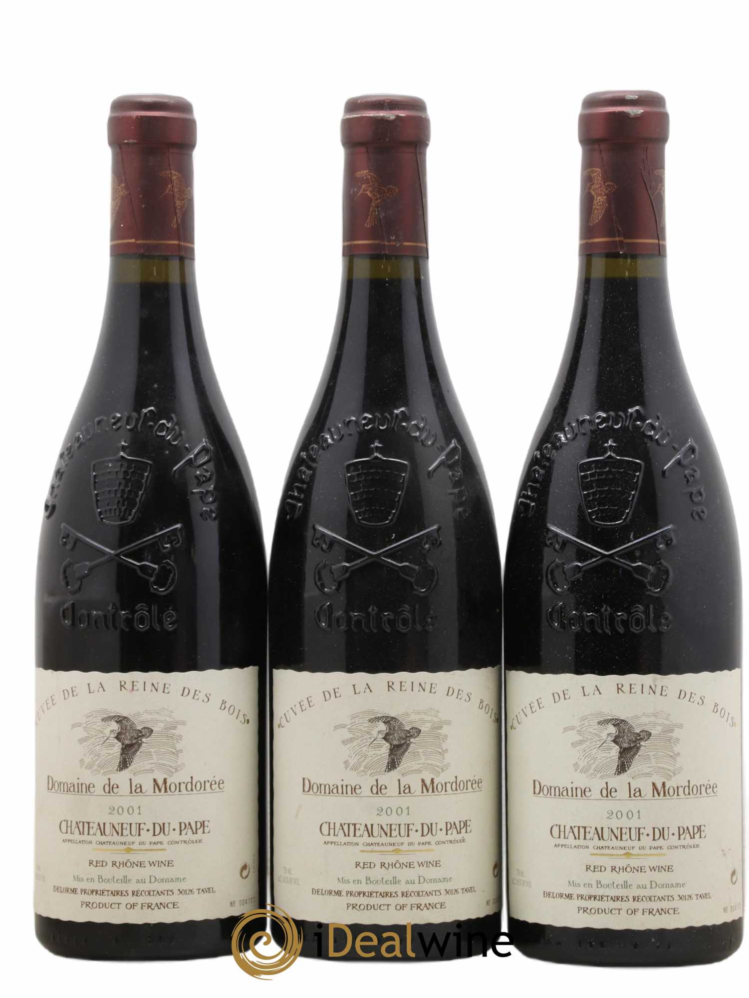 Châteauneuf-du-Pape Domaine de La Mordorée (Domaine de) 2001 - Lot de 6 bouteilles - 2