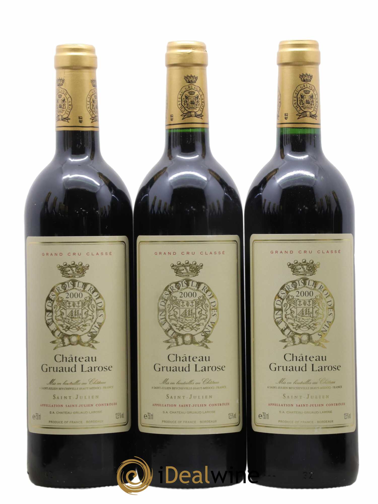 Château Gruaud Larose 2ème Grand Cru Classé 2000 - Lot de 12 bouteilles - 1