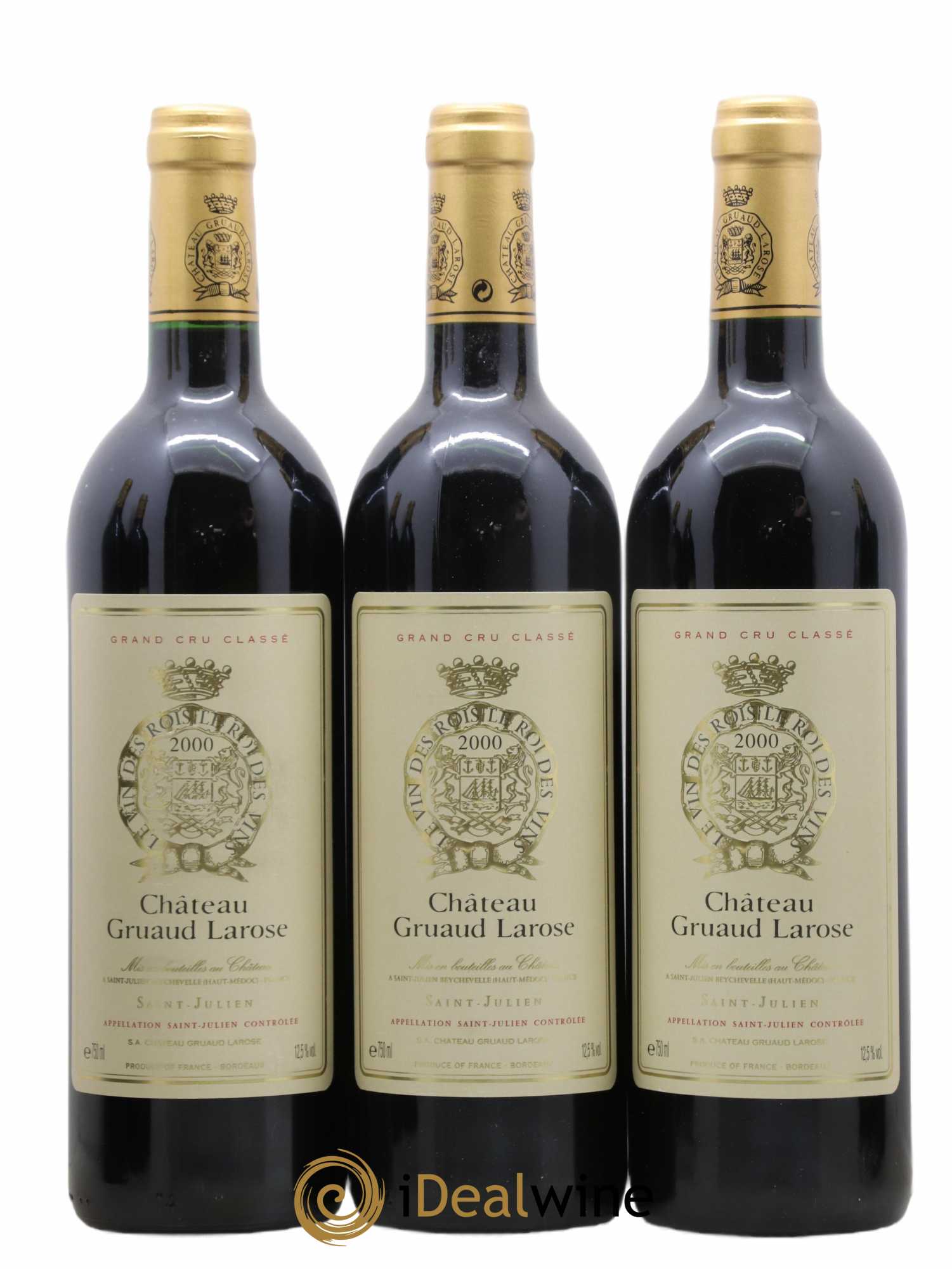Château Gruaud Larose 2ème Grand Cru Classé 2000 - Lot de 12 bouteilles - 3