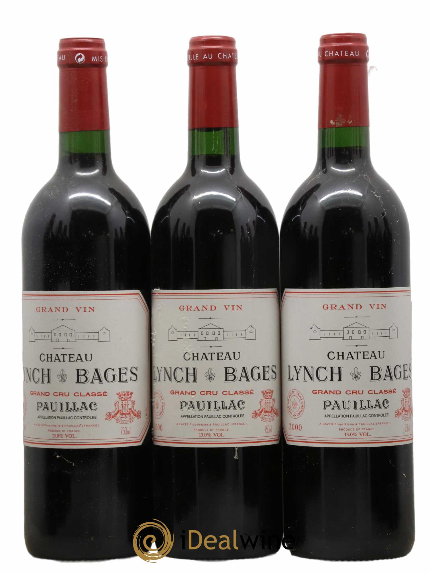 Château Lynch Bages 5ème Grand Cru Classé 2000 - Lot de 12 bouteilles - 2
