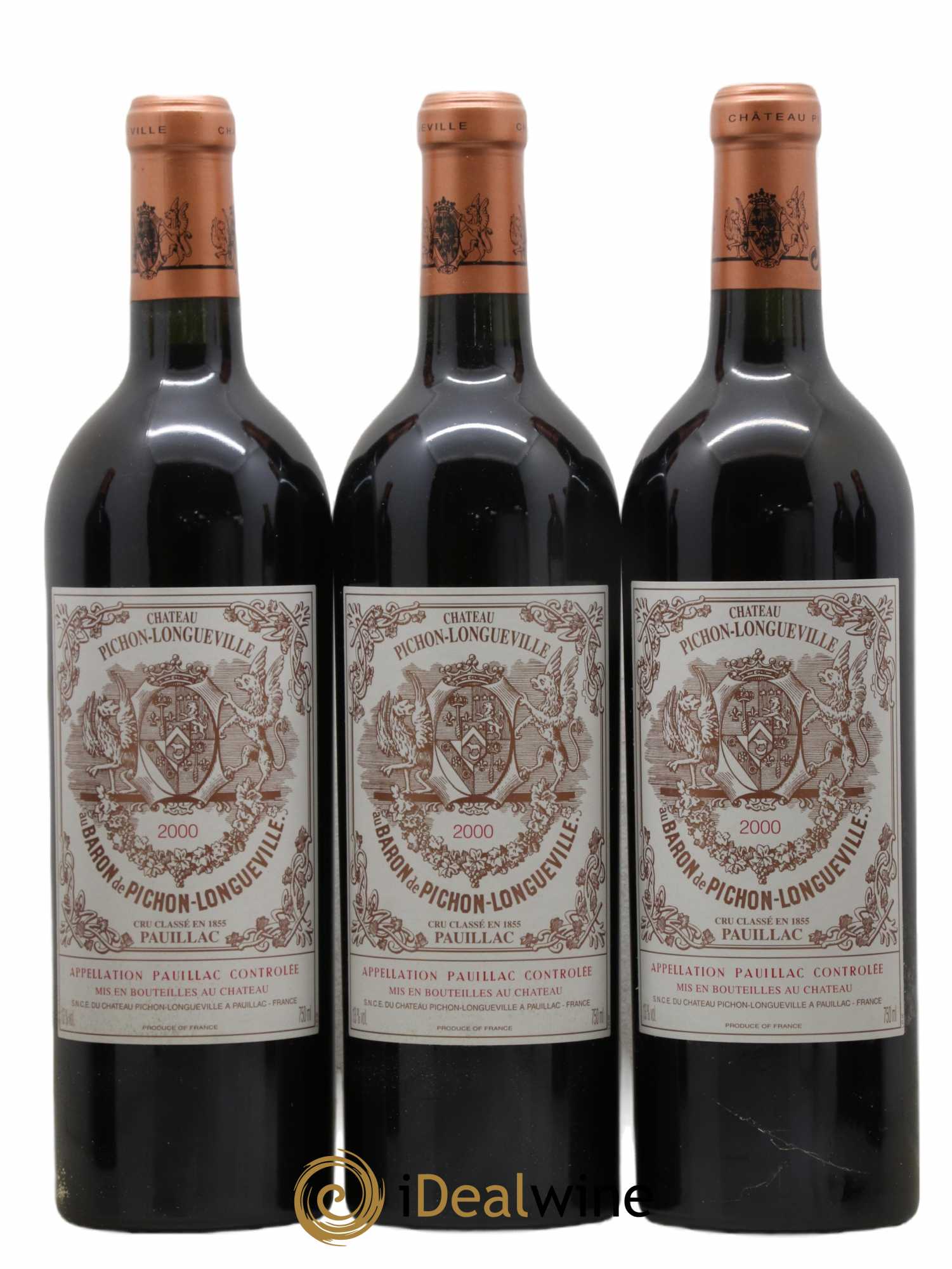Pichon Longueville Baron 2ème Grand Cru Classé 2000 - Lot de 12 bouteilles - 3