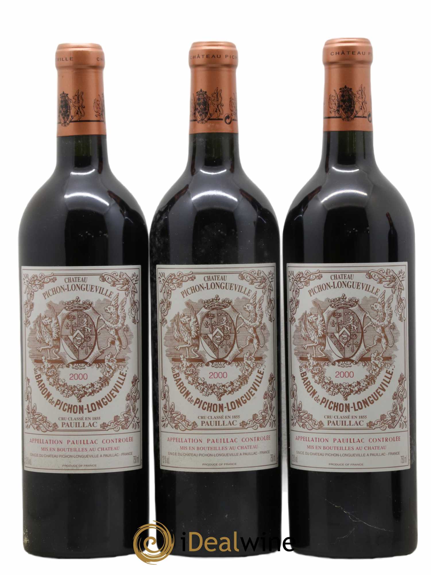 Pichon Longueville Baron 2ème Grand Cru Classé 2000 - Lot de 12 bouteilles - 4