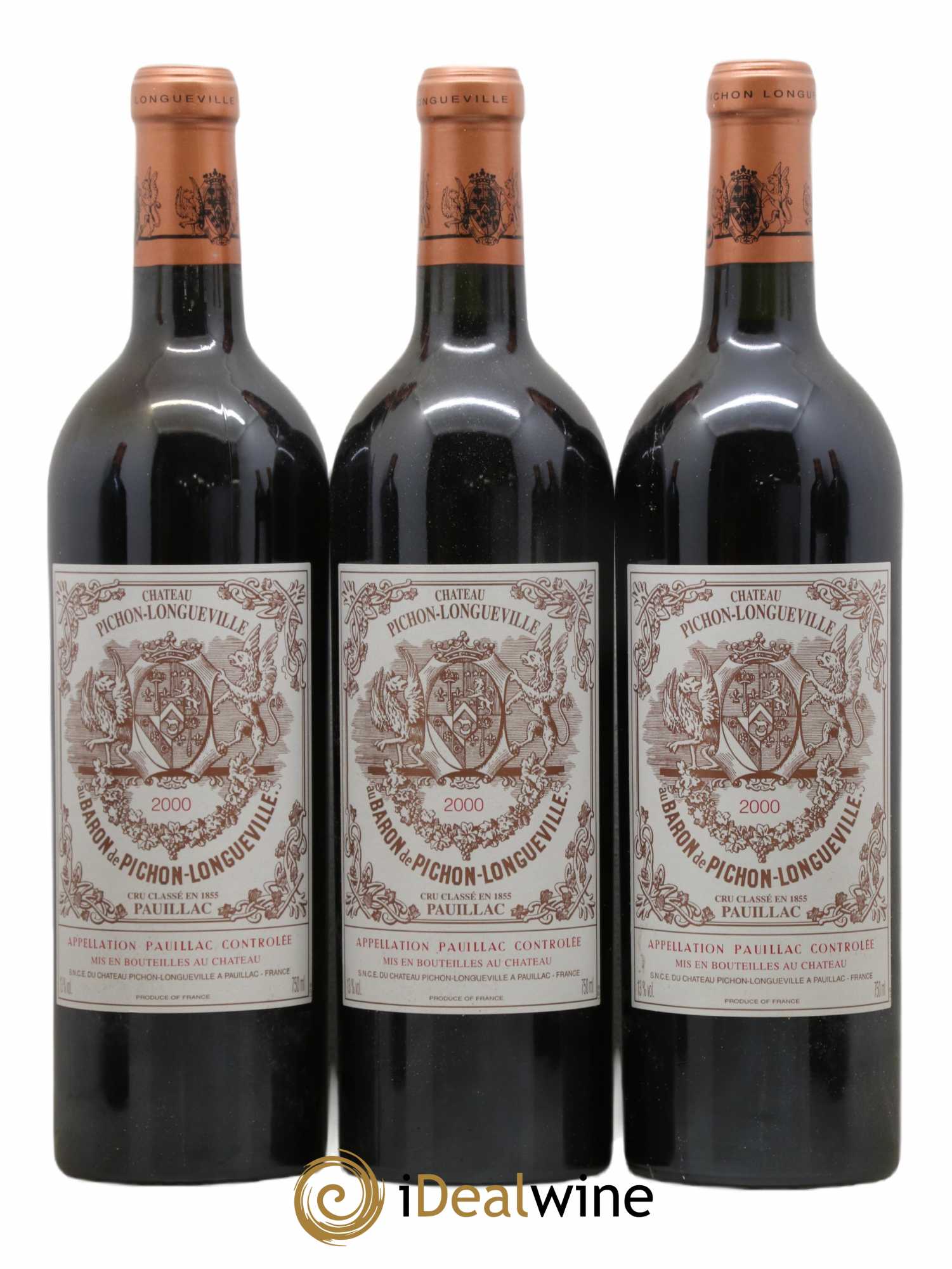Pichon Longueville Baron 2ème Grand Cru Classé 2000 - Lot de 12 bouteilles - 3