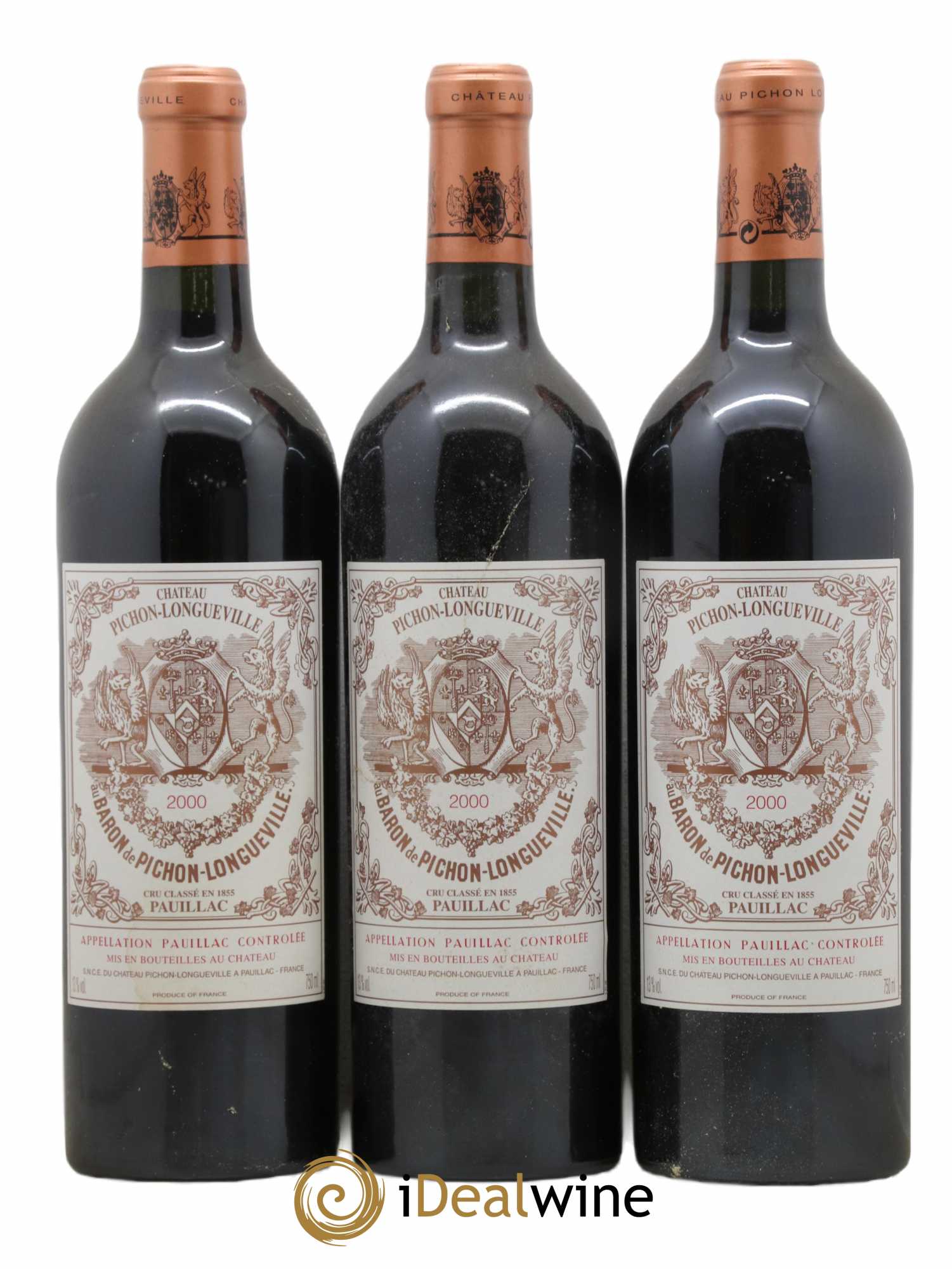 Pichon Longueville Baron 2ème Grand Cru Classé 2000 - Lot de 12 bouteilles - 4