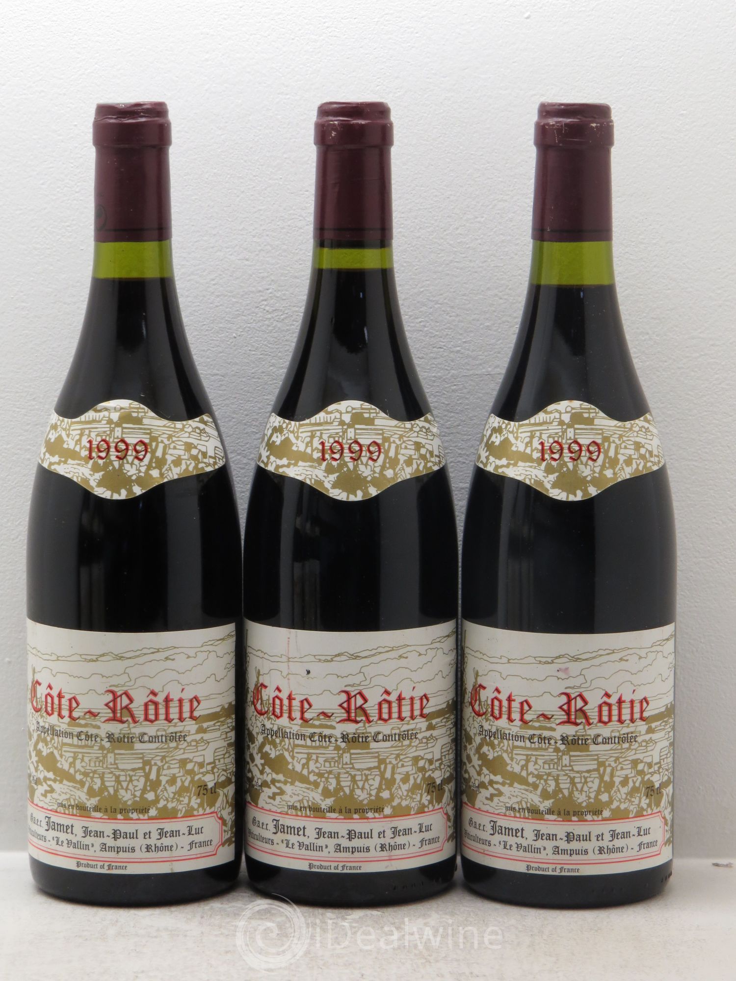 Côte-Rôtie Jamet (Domaine) 1999 - Lot de 6 bouteilles - 1