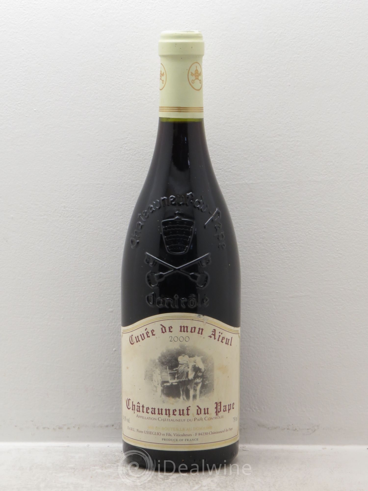 Châteauneuf-du-Pape Cuvée de mon Aïeul Pierre Usseglio & Fils 2000 - Lot de 6 bouteilles - 0