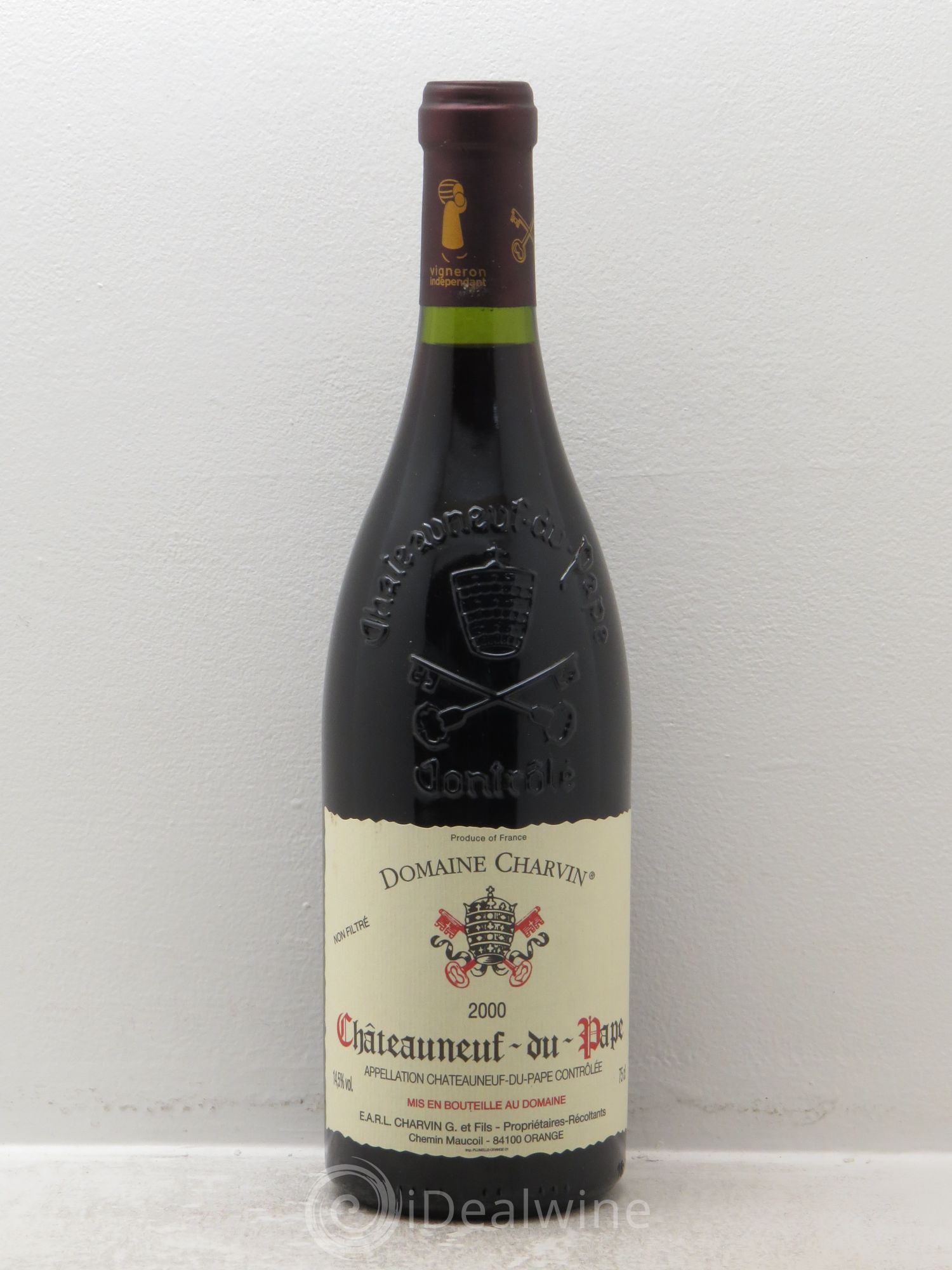 Châteauneuf-du-Pape Charvin (Domaine) 2000 - Lot de 1 bouteille - 0
