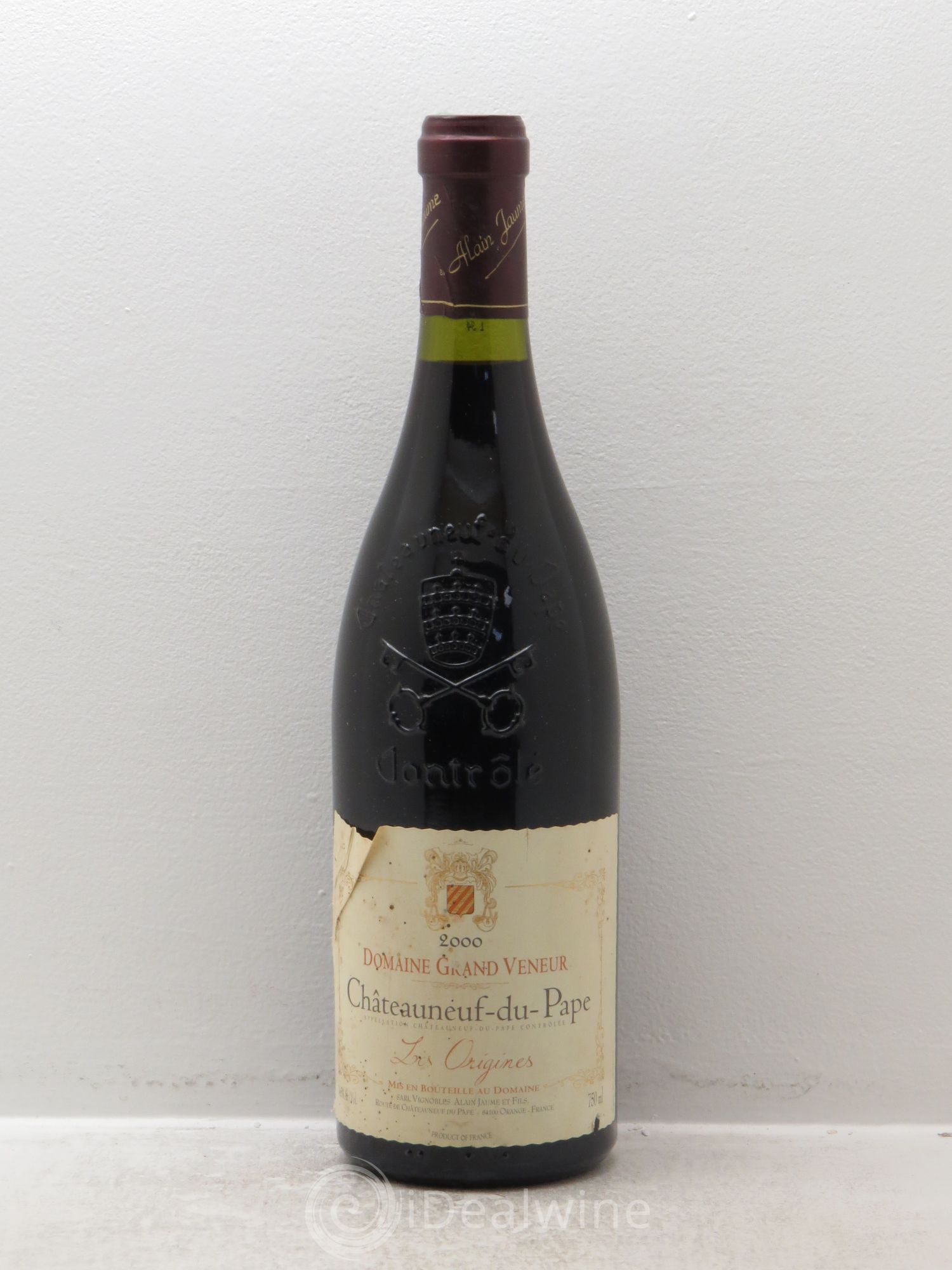 Châteauneuf-du-Pape Les Origines Grand Veneur (Domaine) 2000 - Lot de 1 bouteille - 0