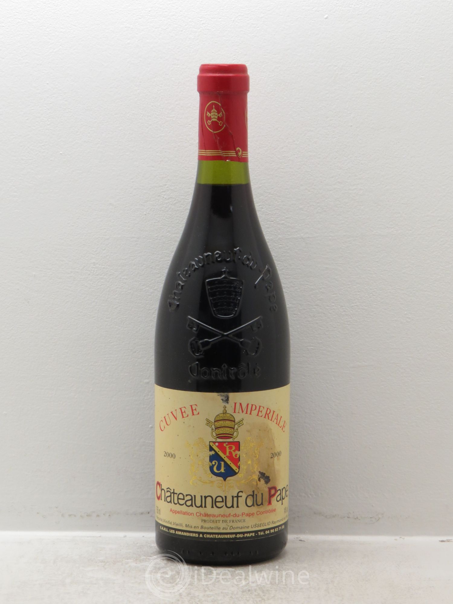 Châteauneuf-du-Pape Cuvée Impériale Raymond Usseglio & Fils (Domaine) 2000 - Lot de 6 bouteilles - 0