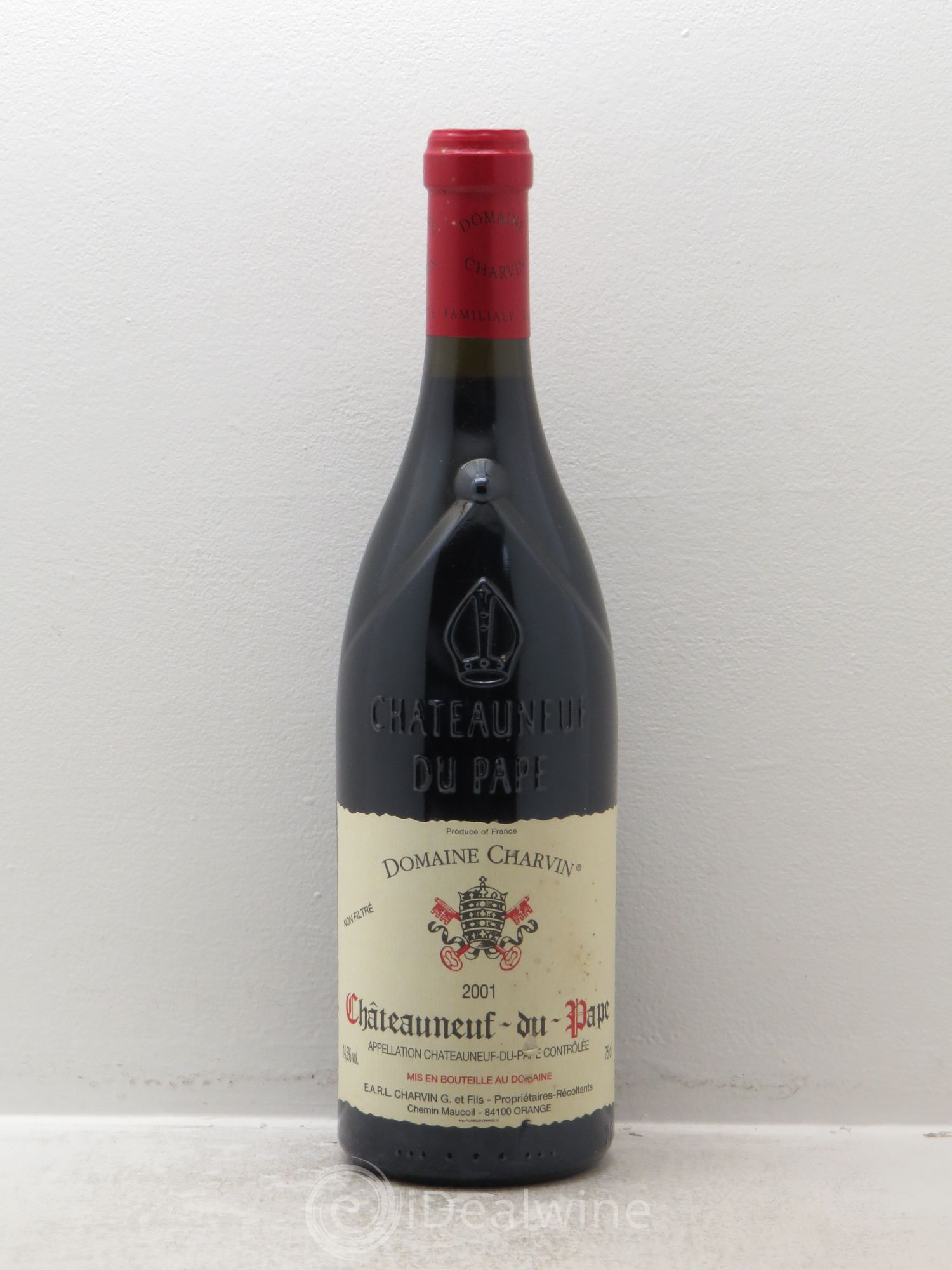 Châteauneuf-du-Pape Charvin (Domaine) 2001 - Lot de 6 bouteilles - 0
