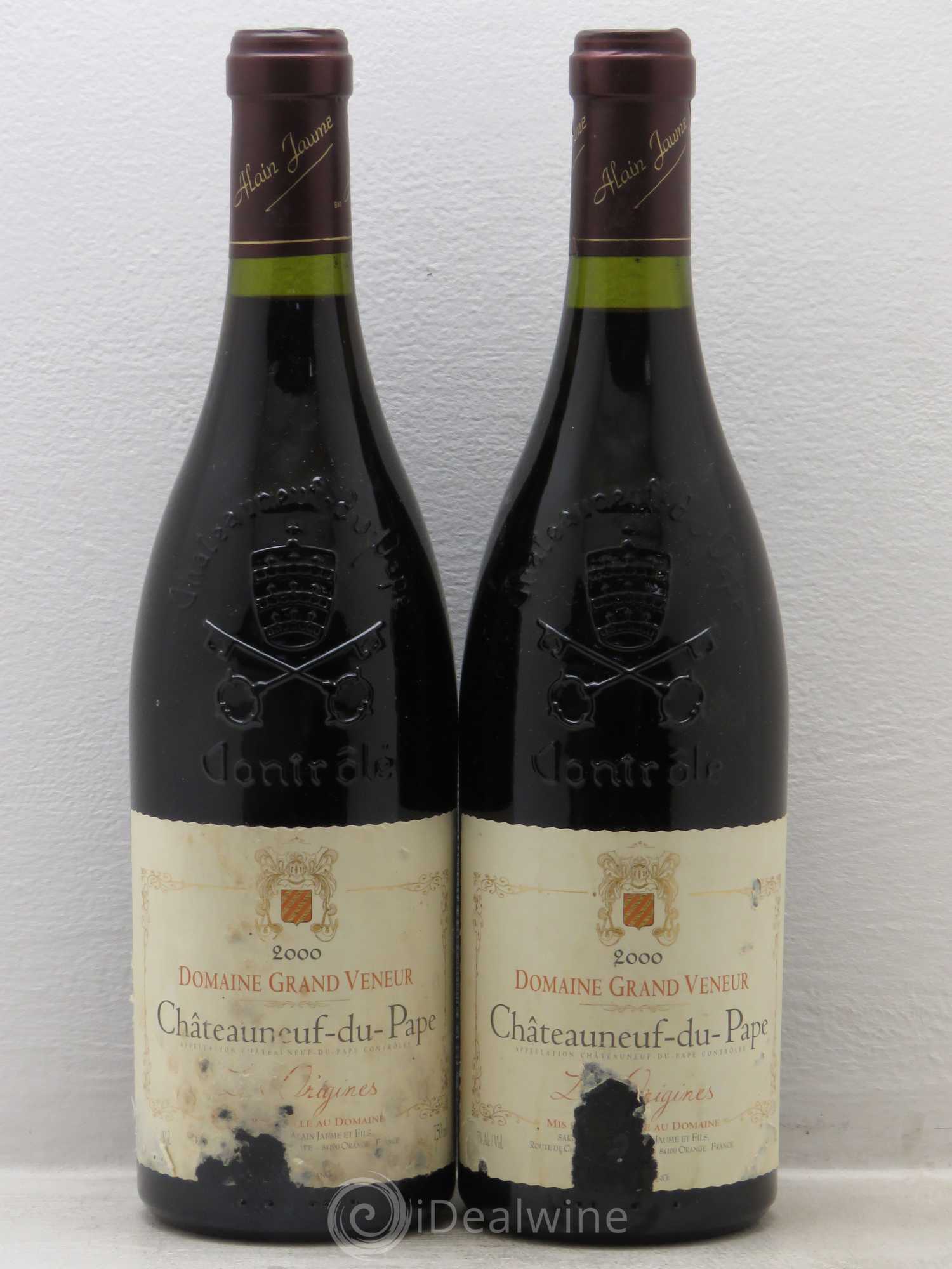 Châteauneuf-du-Pape Les Origines Grand Veneur (Domaine) 2000 - Lot de 2 bouteilles - 0