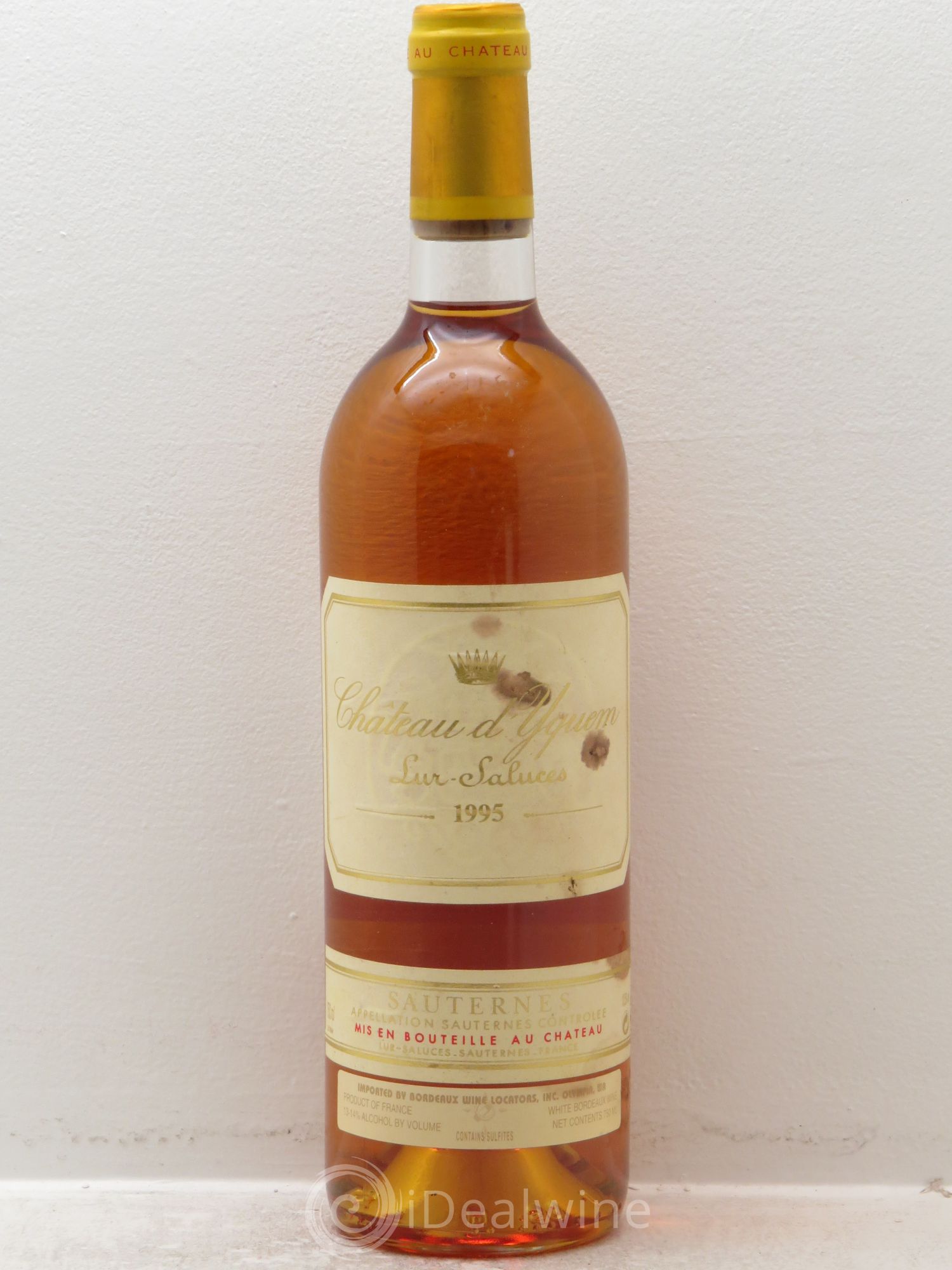 Château d' Yquem 1er Cru Classé Supérieur 1995 - Lotto di 1 bottiglia - 0