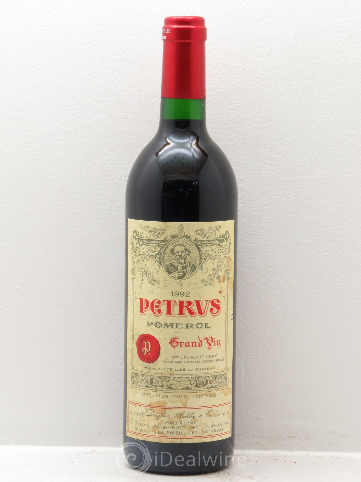 Petrus 1992 - Lot de 1 bouteille - 0