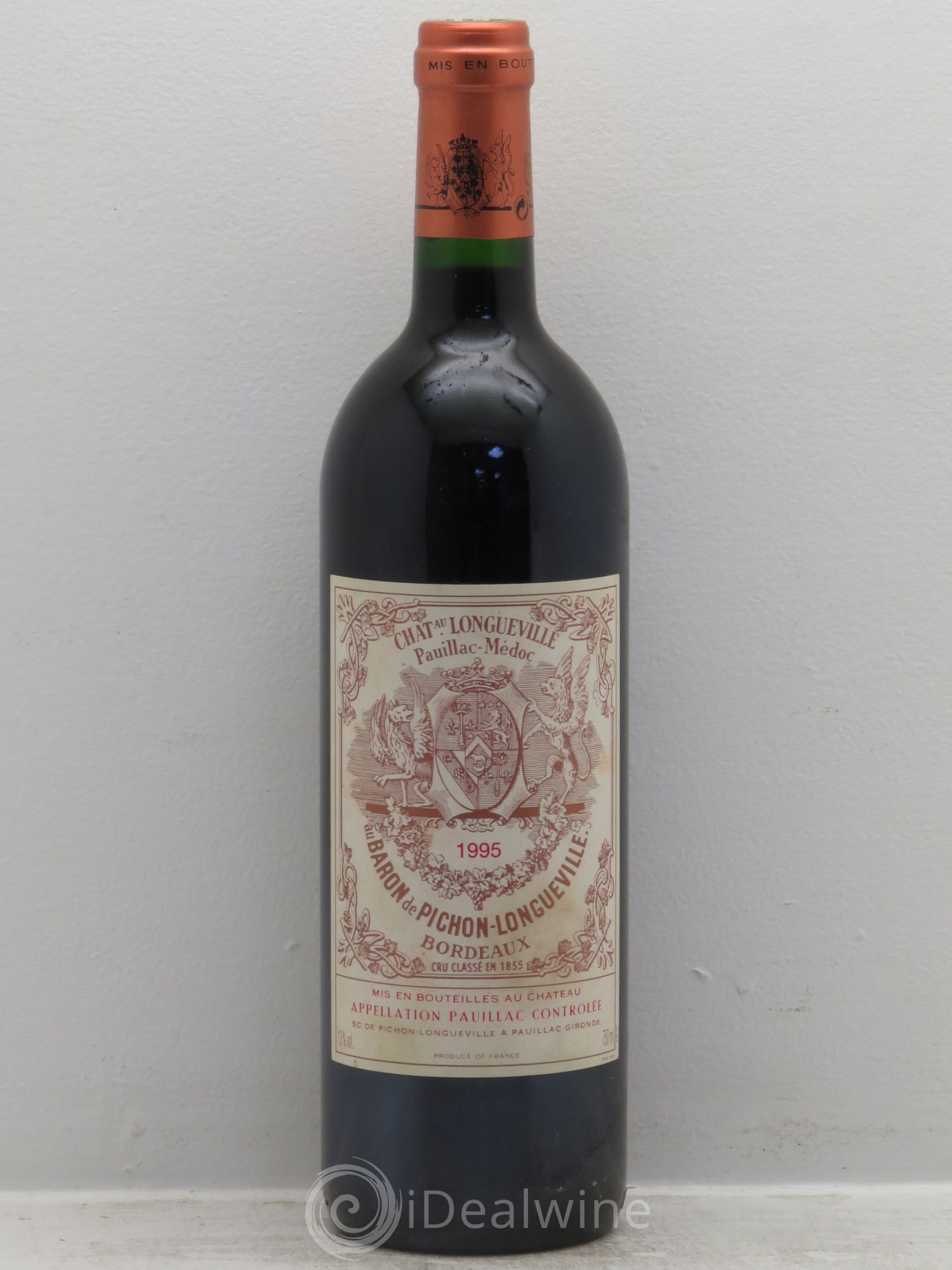 Pichon Longueville Baron 2ème Grand Cru Classé 1995 - Lot de 1 bouteille - 0