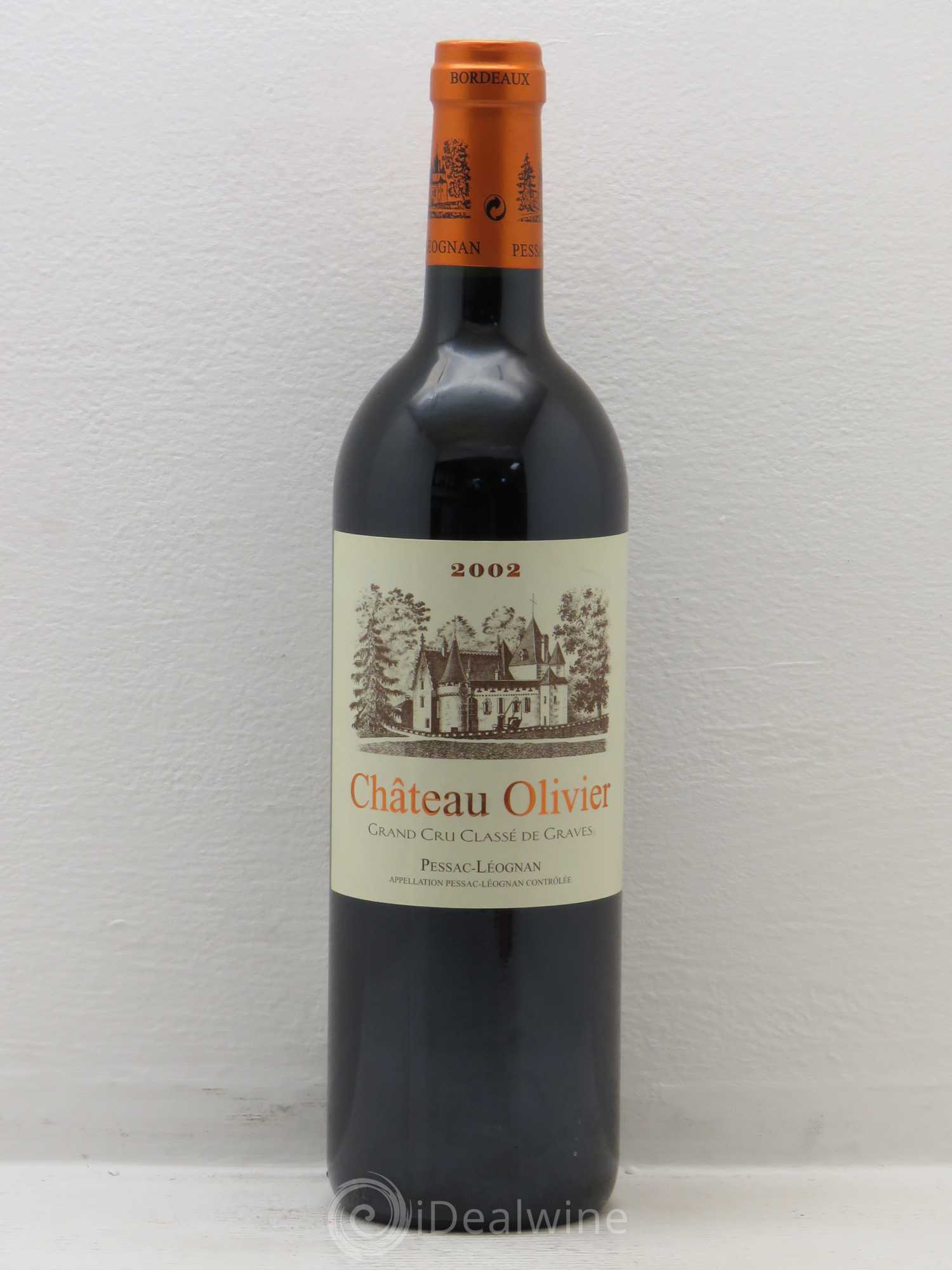 Château Olivier Cru Classé de Graves 2002 - Lot de 1 bouteille - 0