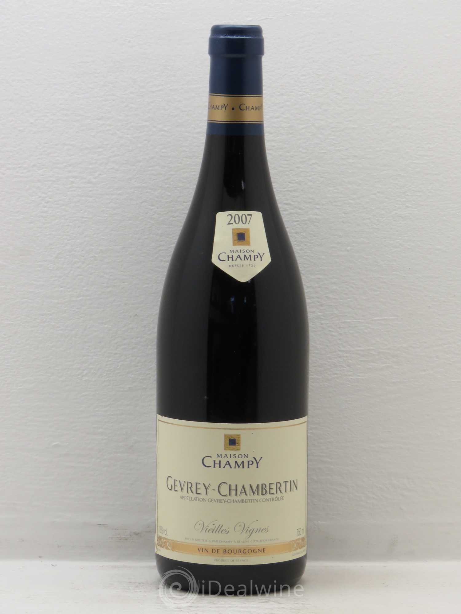 Gevrey-Chambertin Vieilles Vignes Maison Champy 2007 - Posten von 1 Flasche - 0