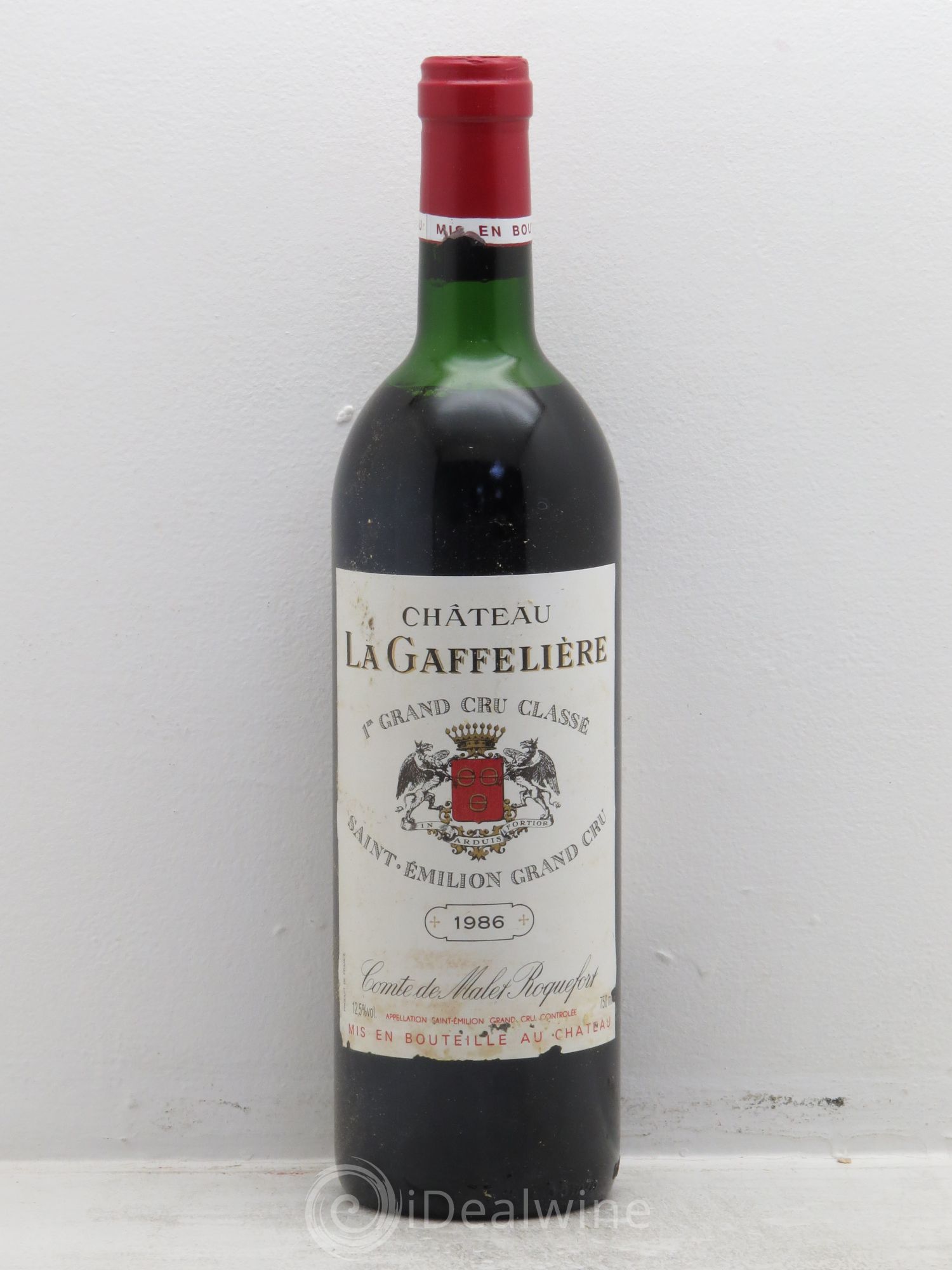Château la Gaffelière 1er Grand Cru Classé B 1986 - Lot de 6 bouteilles - 0